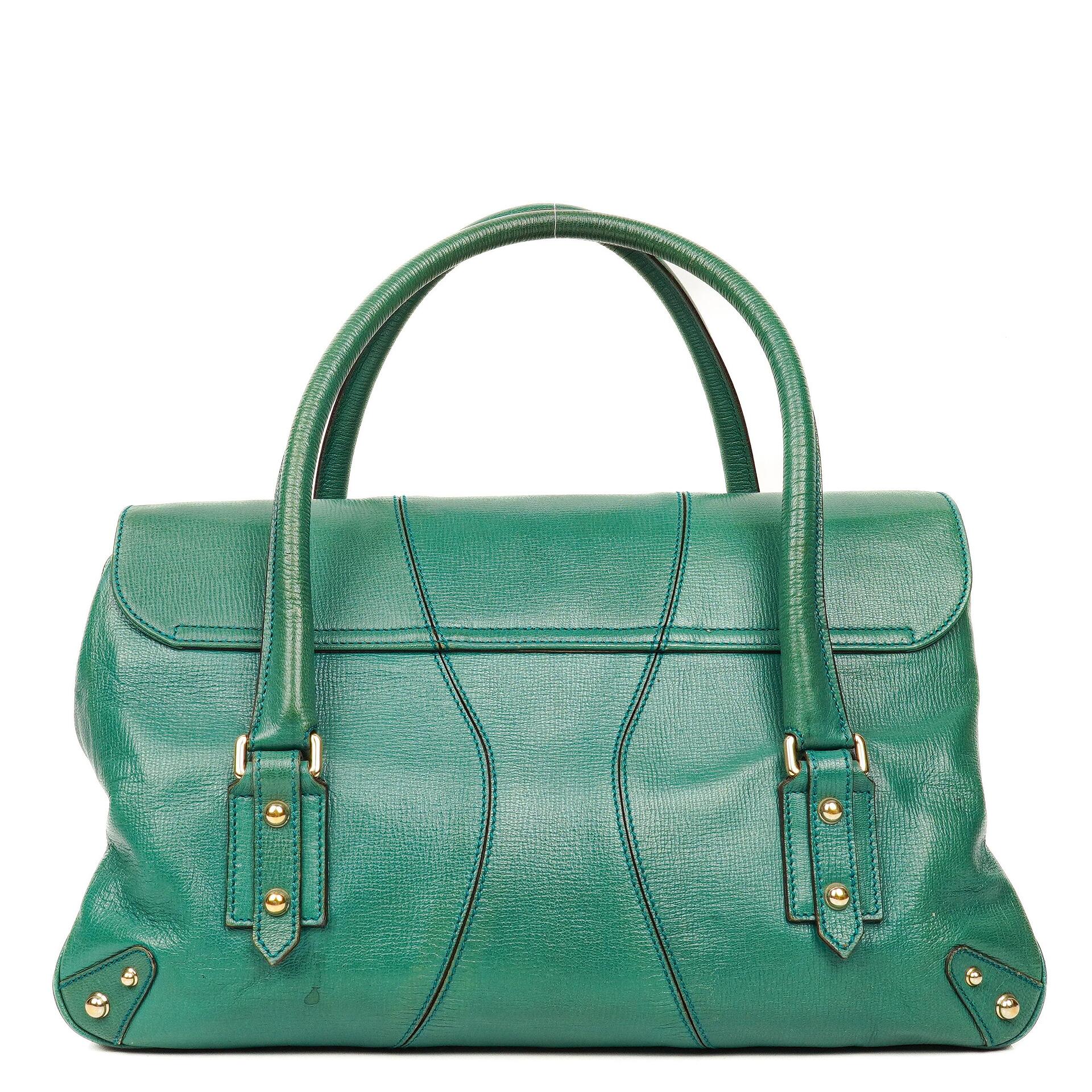 Gucci Grained Calfskin Large Horsebit Chain Flap Bag