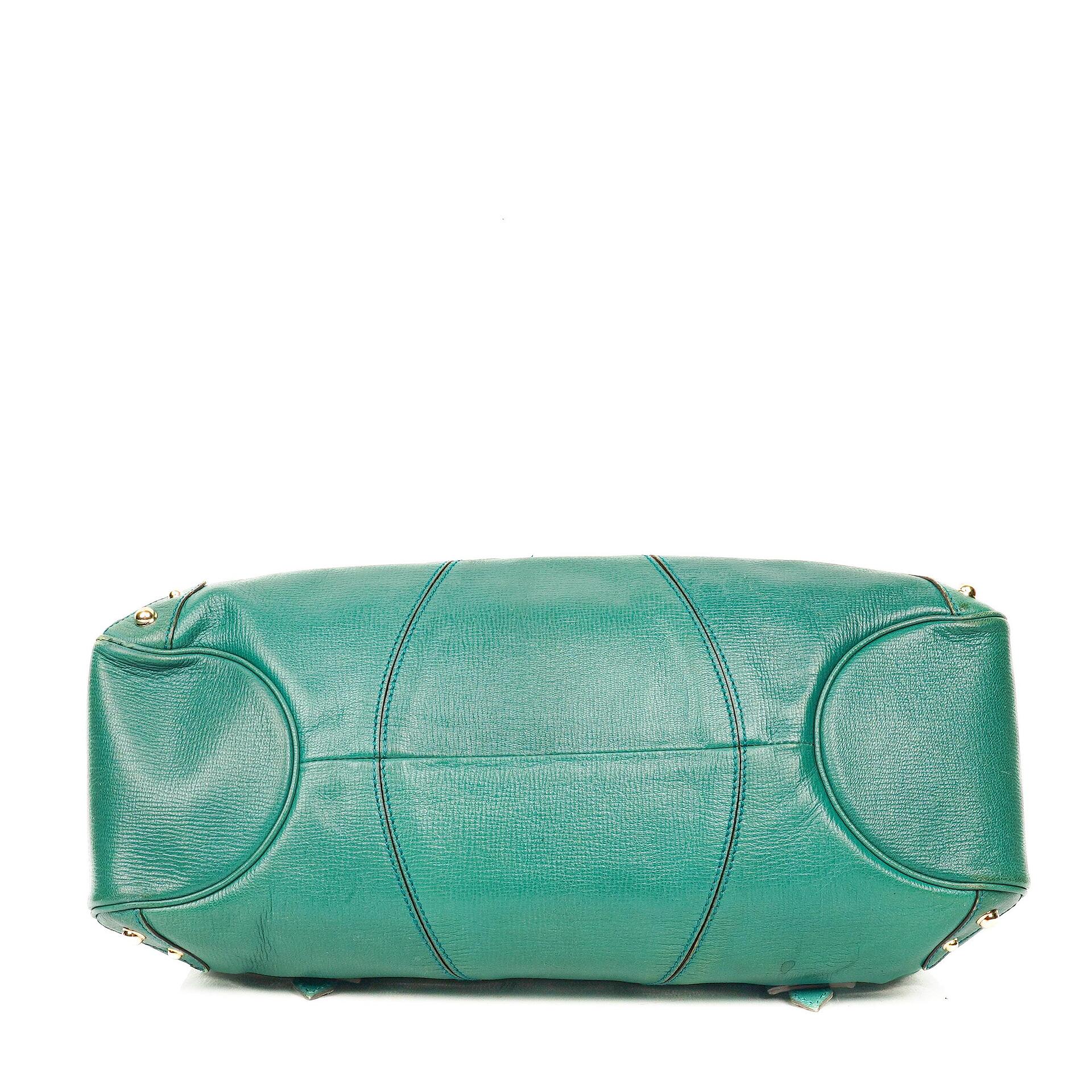 Gucci Grained Calfskin Large Horsebit Chain Flap Bag