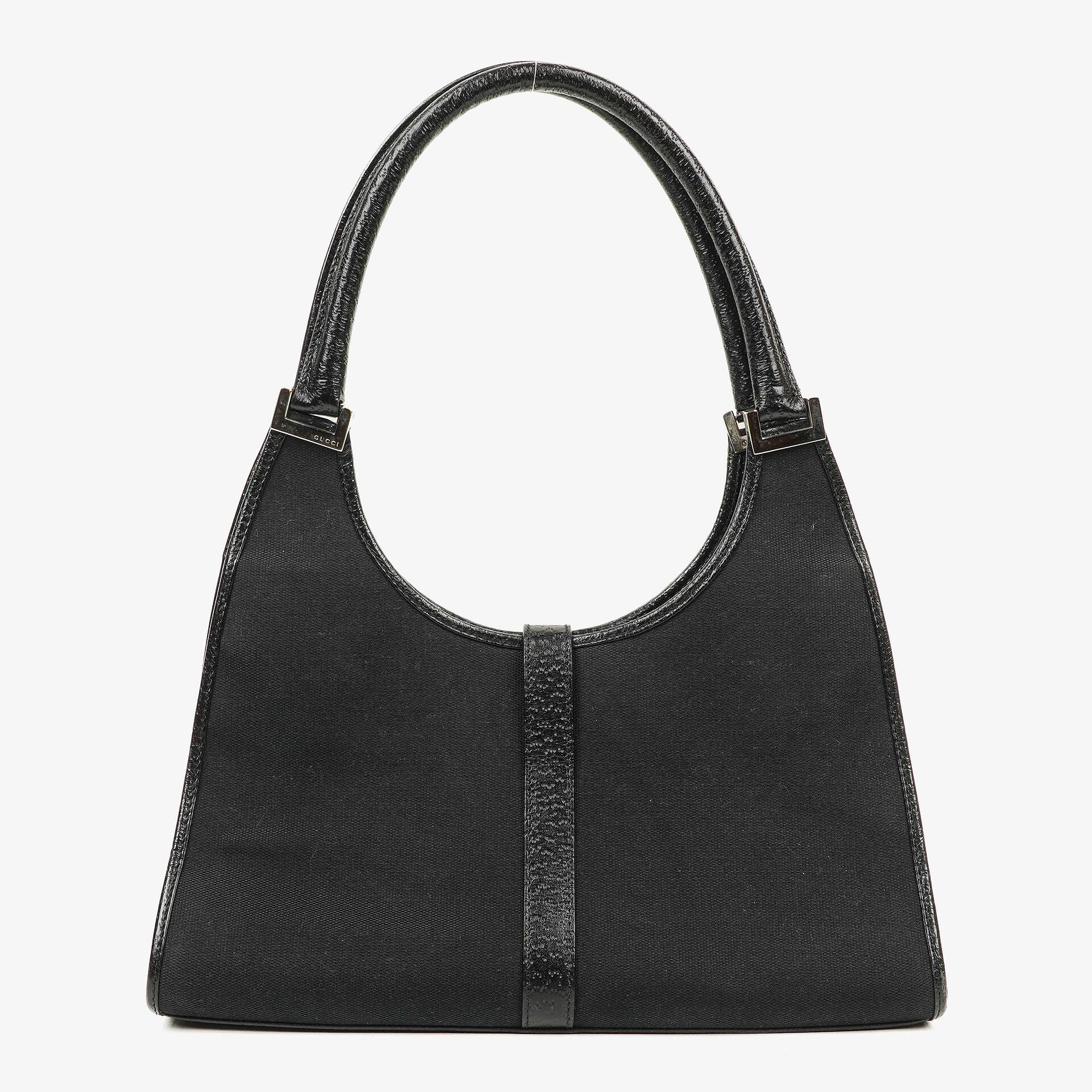 Gucci Jackie Bardot Vintage Black Handbag