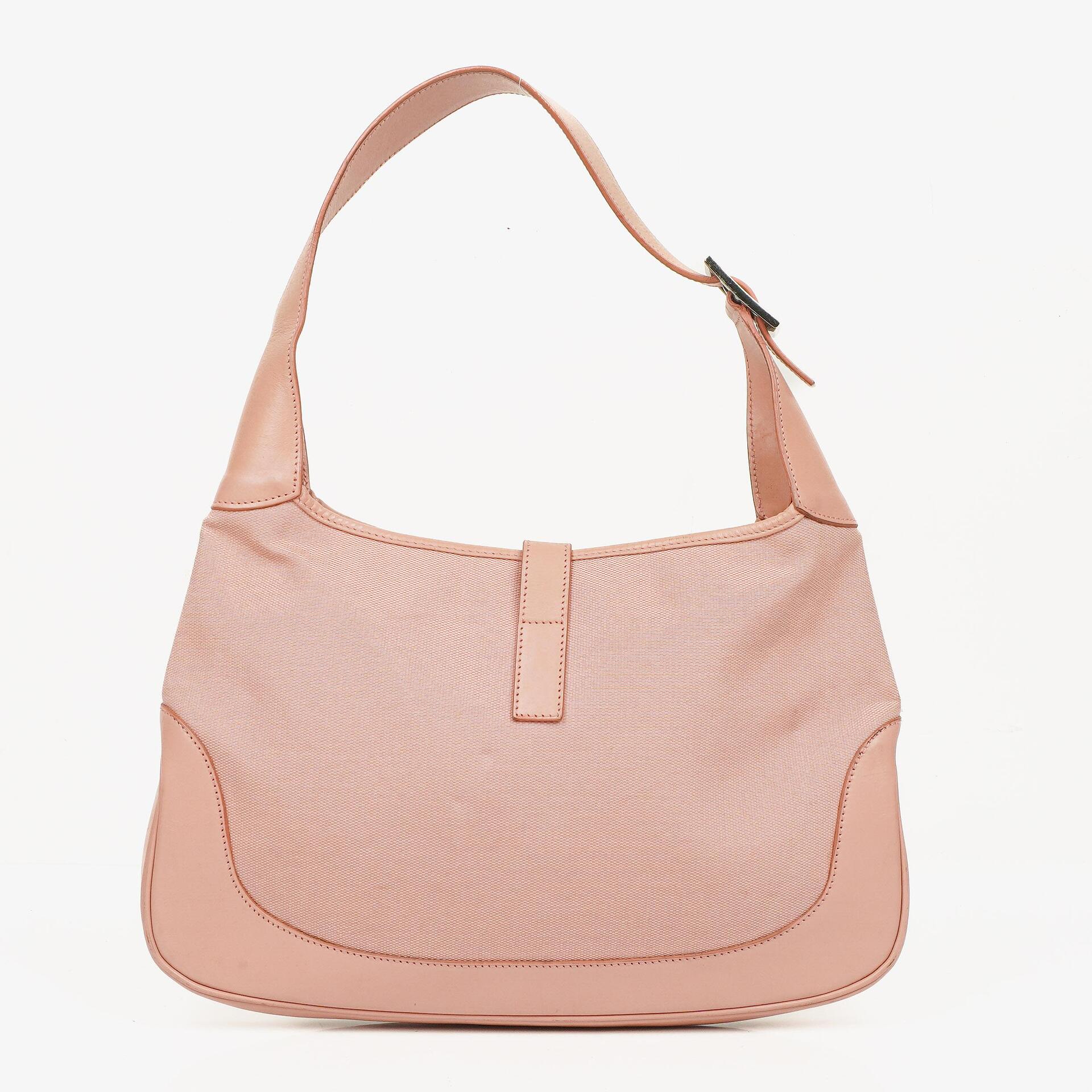 Gucci Jackie O GG Canvas and Leather Hobo Bag