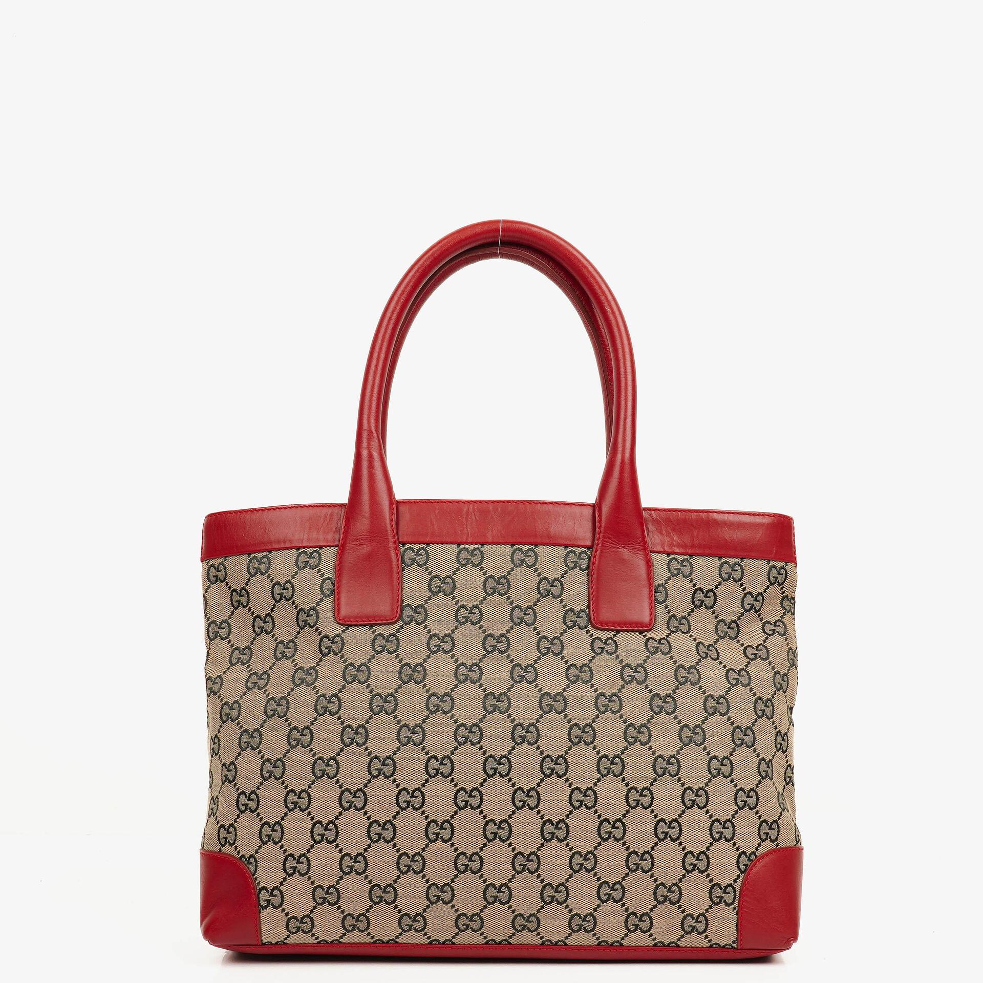 Gucci Monogram GG Canvas Tote Bag