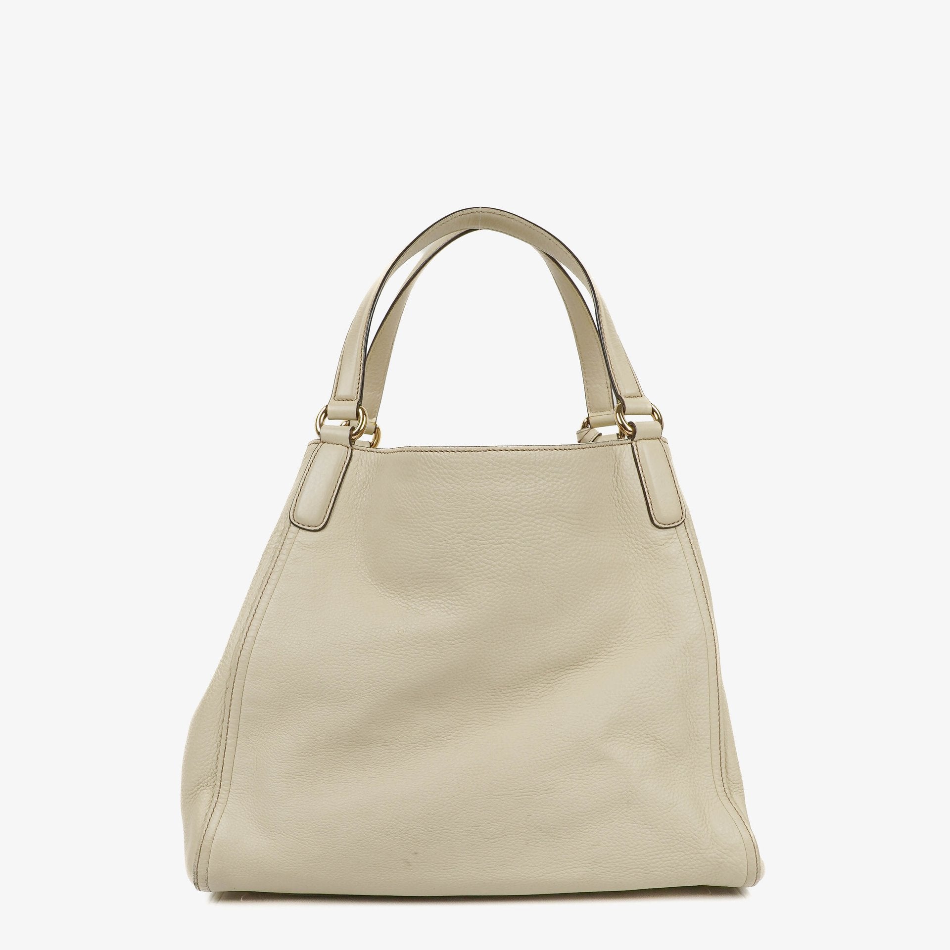 Gucci Soho Neutral Leather Tote Bag