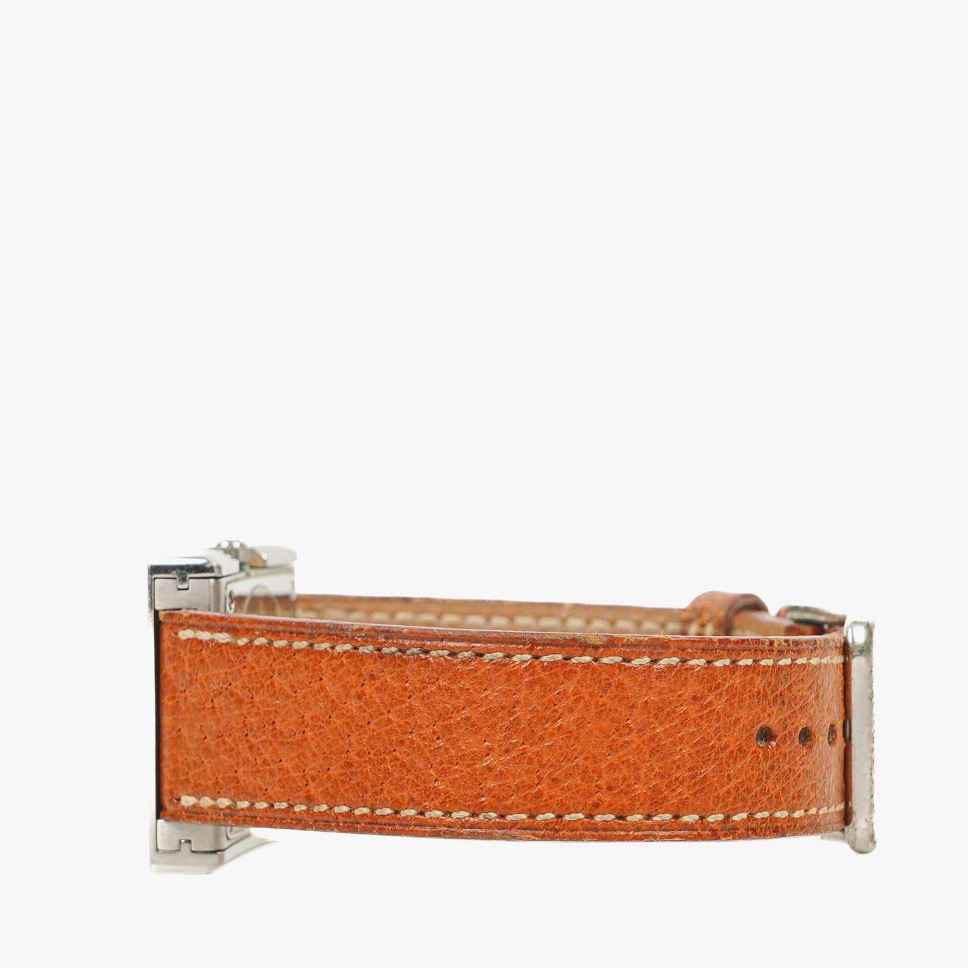 Hermes Belt Ladies 26mm Leather/Stainless Steel Watch