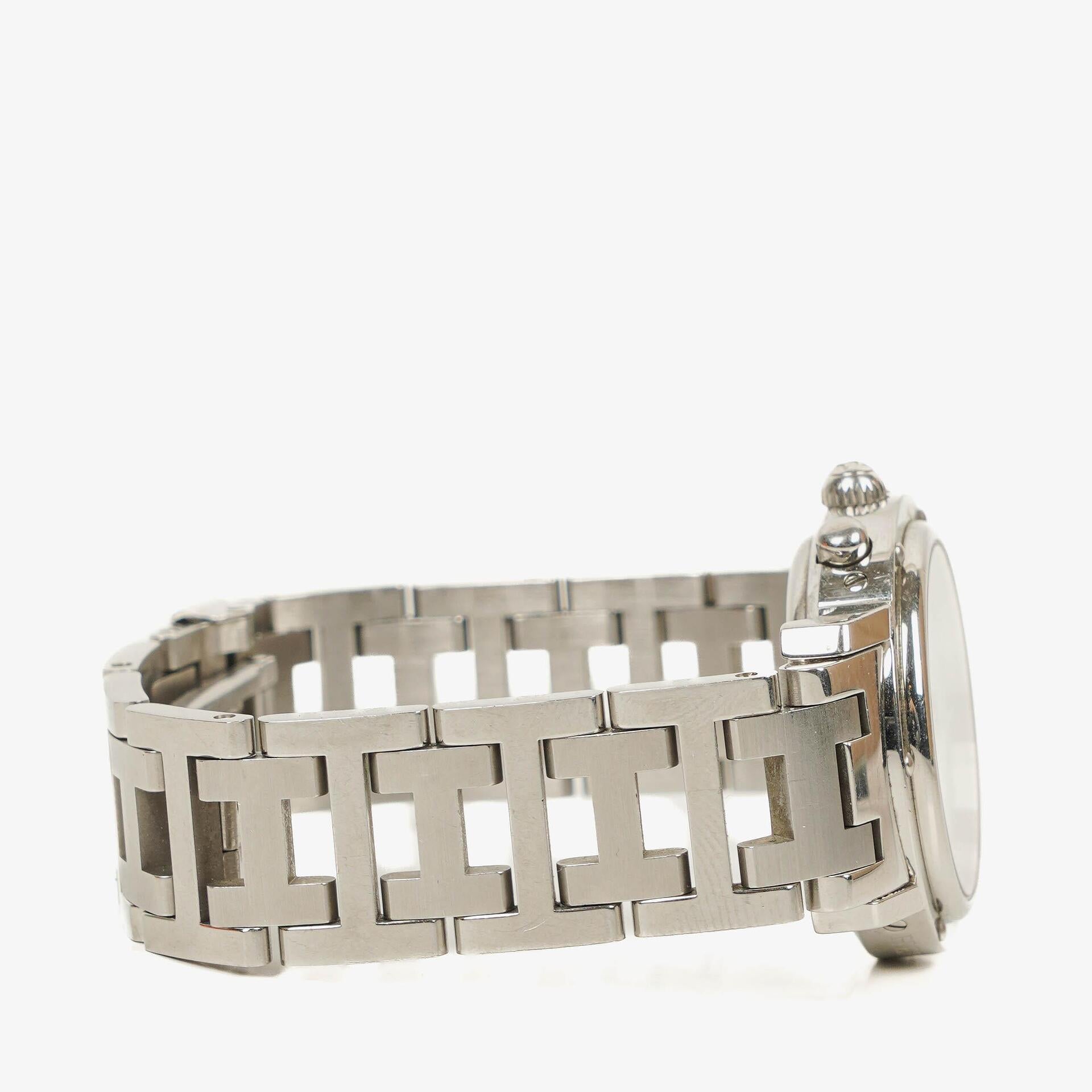 Hermes Clipper Chronograph 31mm Stainless Steel Quartz Watch