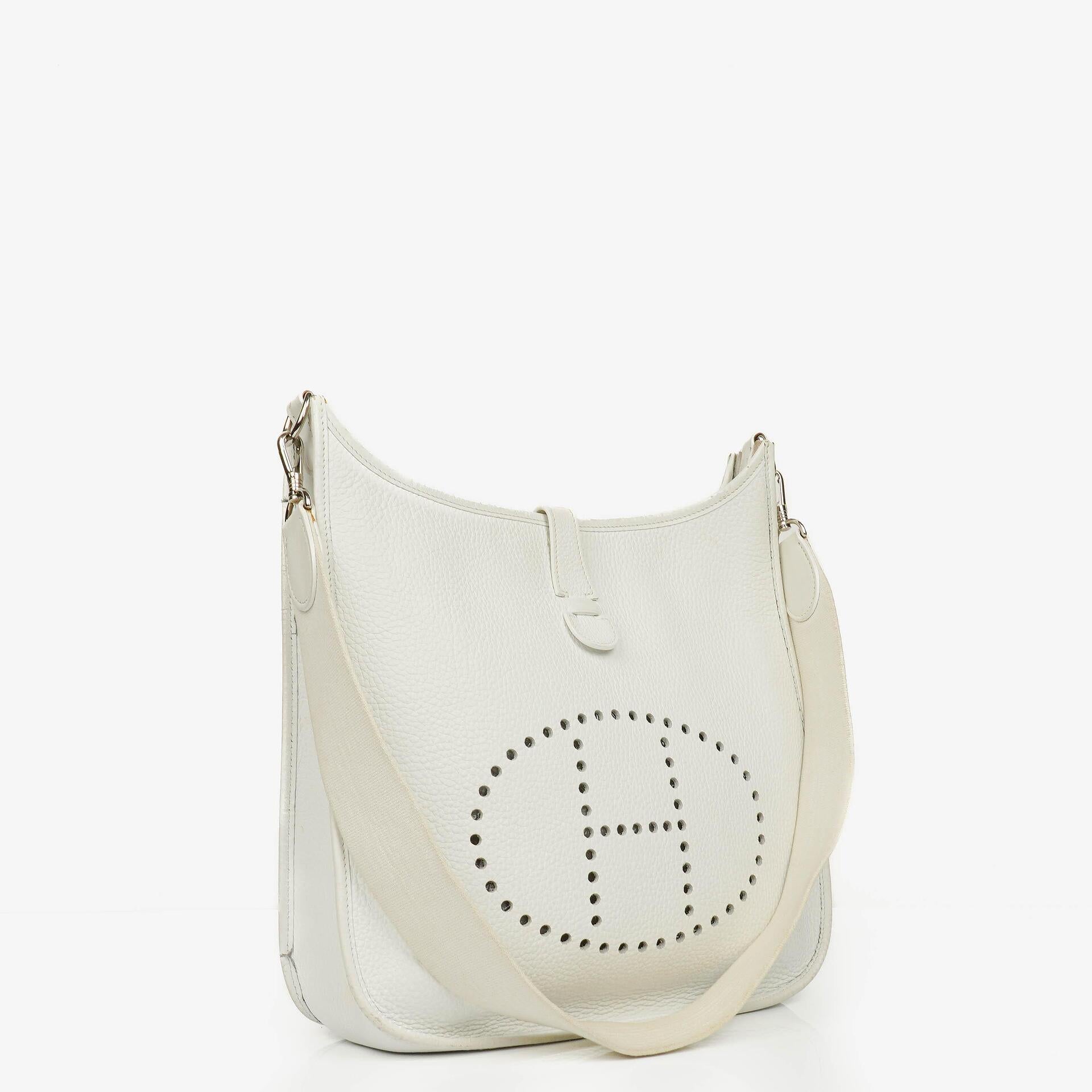 Hermes Evelyne I Clemence Leather Shoulder Bag
