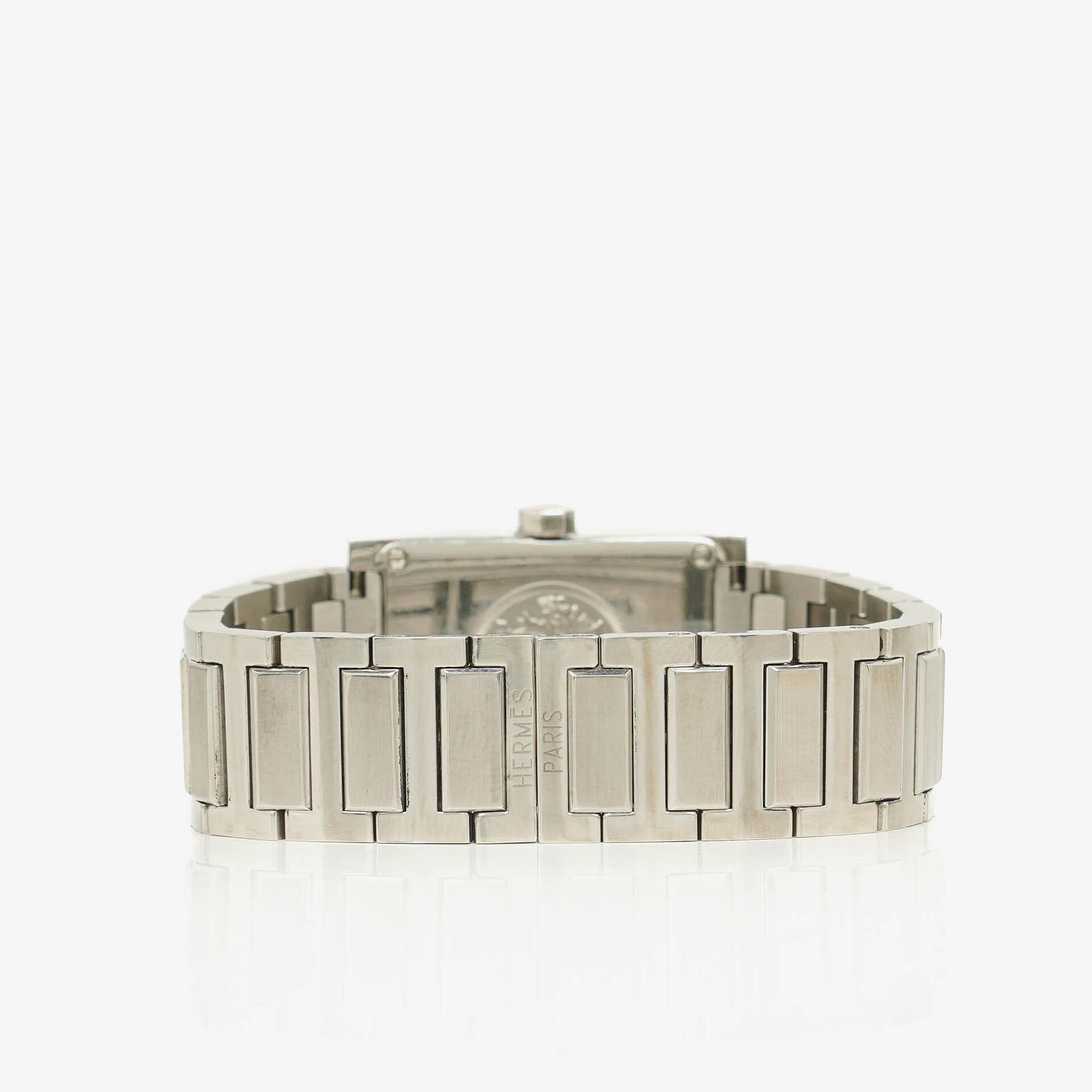 Hermès Tandem TA1.210 Stainless Steel Quartz Watch