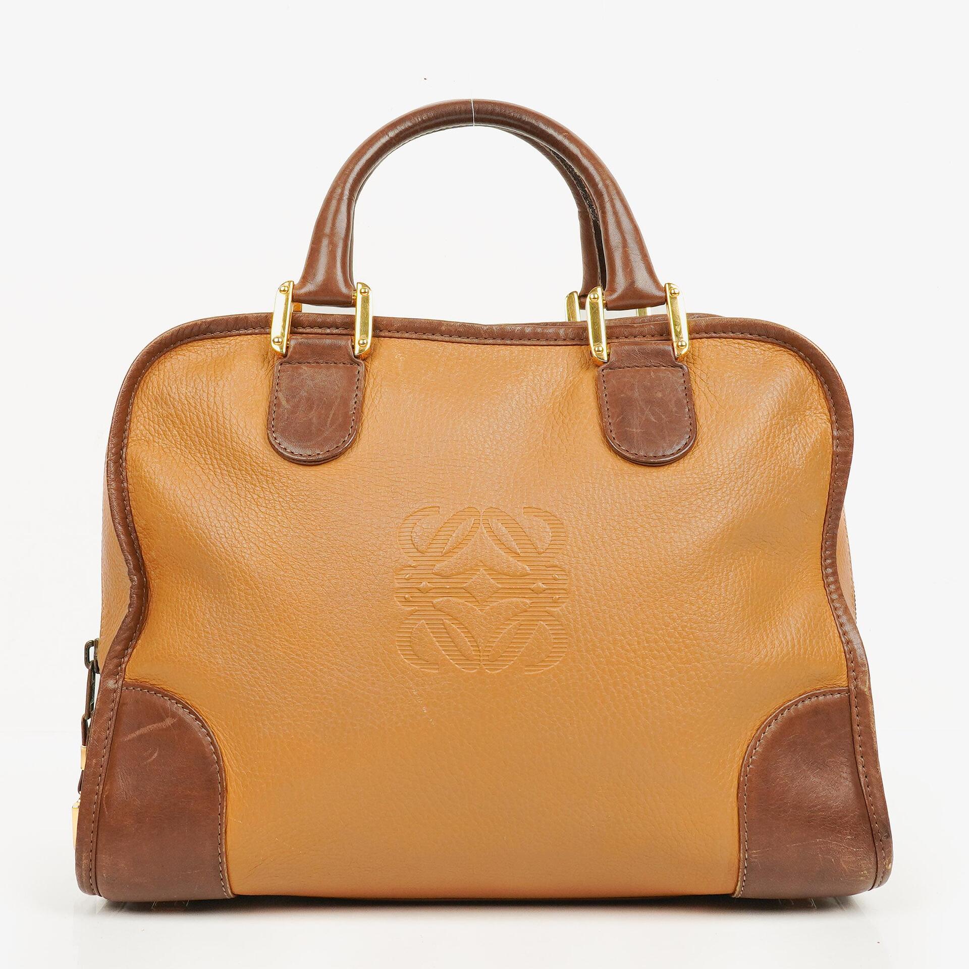Loewe Amazona Calfskin Handle Bag