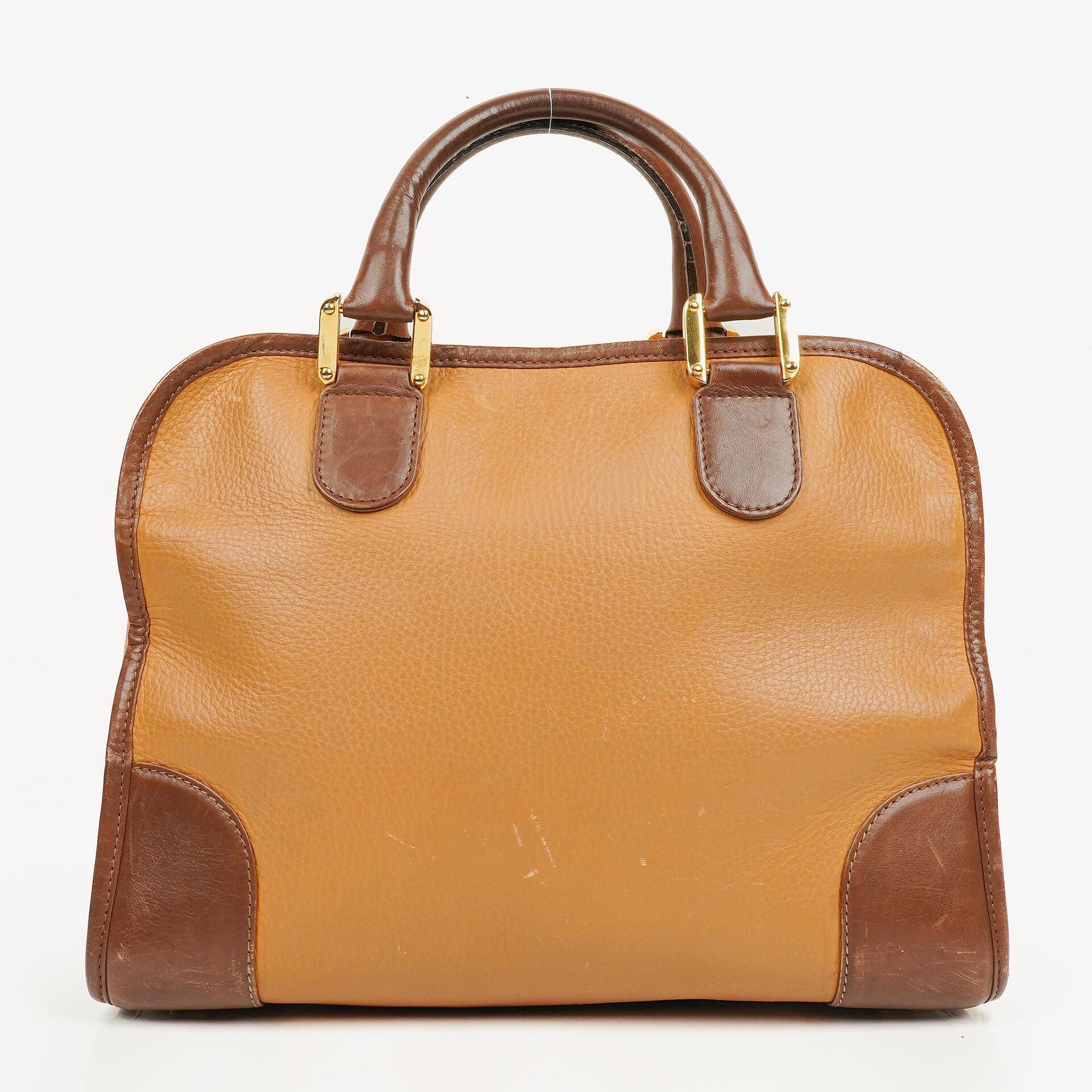 Loewe Amazona Calfskin Handle Bag