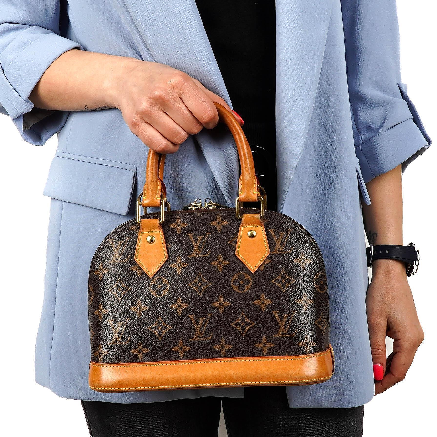 Louis Vuitton Alma BB Monogram Canvas