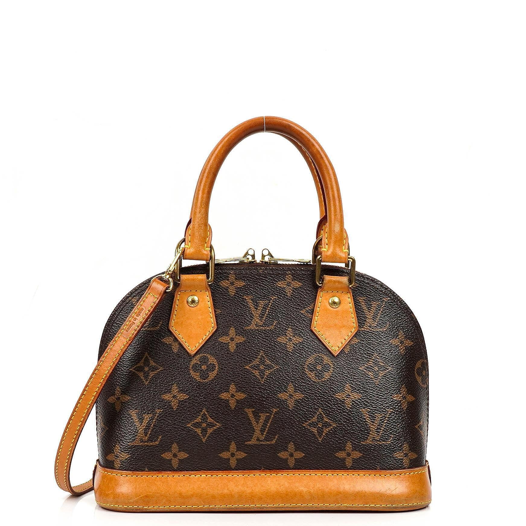 Louis Vuitton Alma BB Monogram Canvas