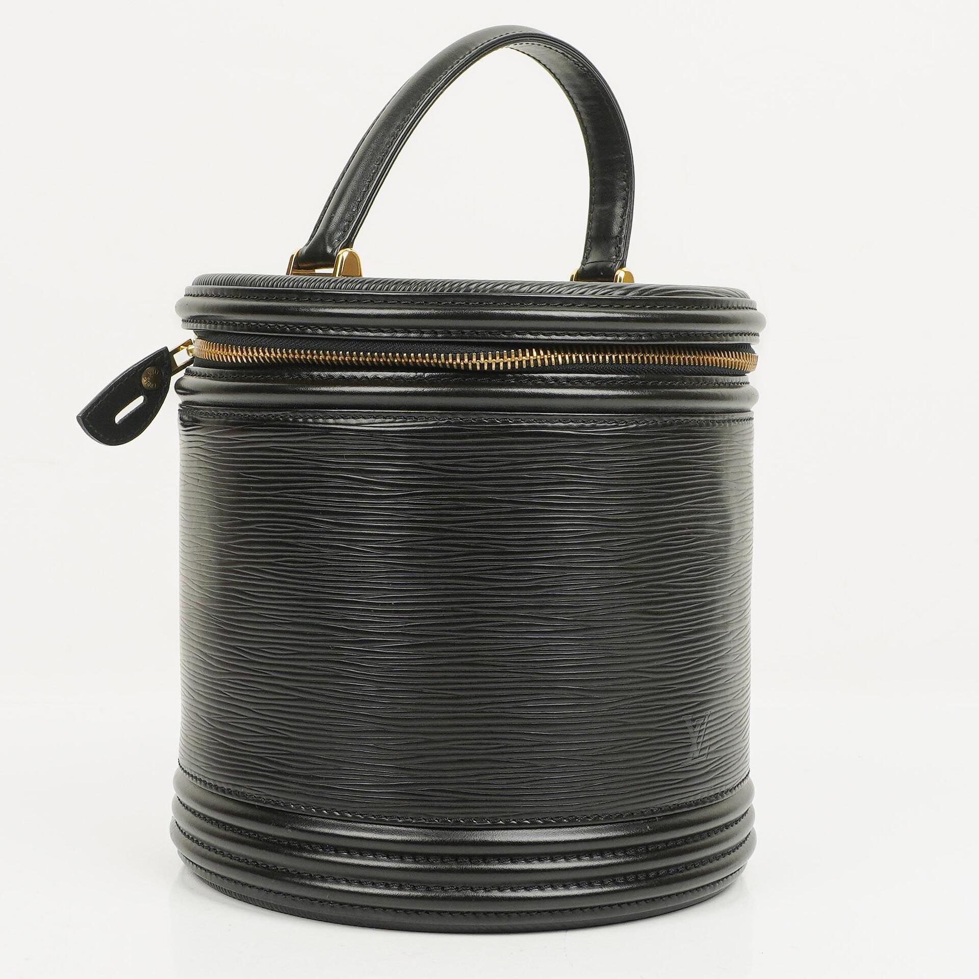Louis Vuitton Cannes Black EPI Leather Bag