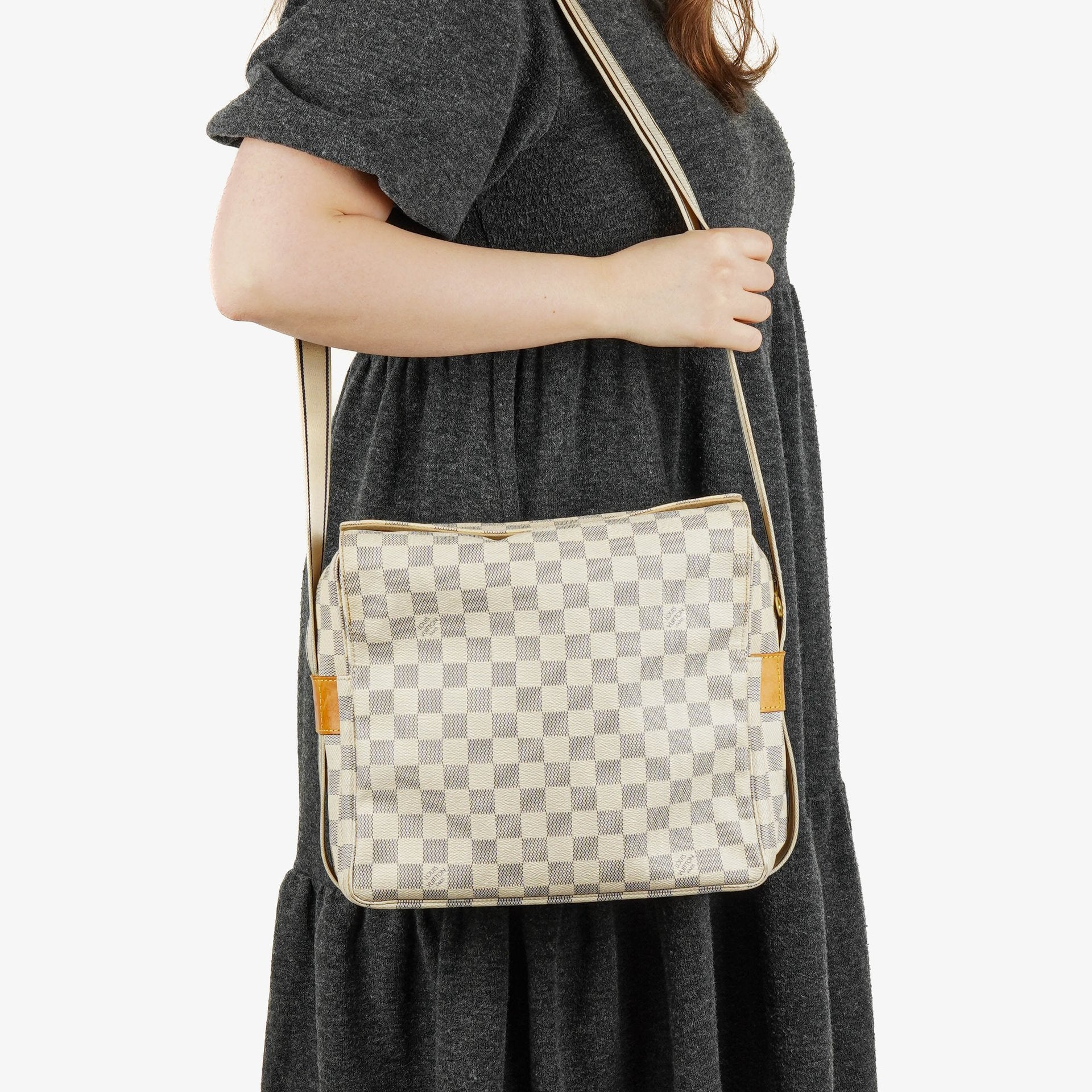 Louis Vuitton Damier Azur Naviglio Bag