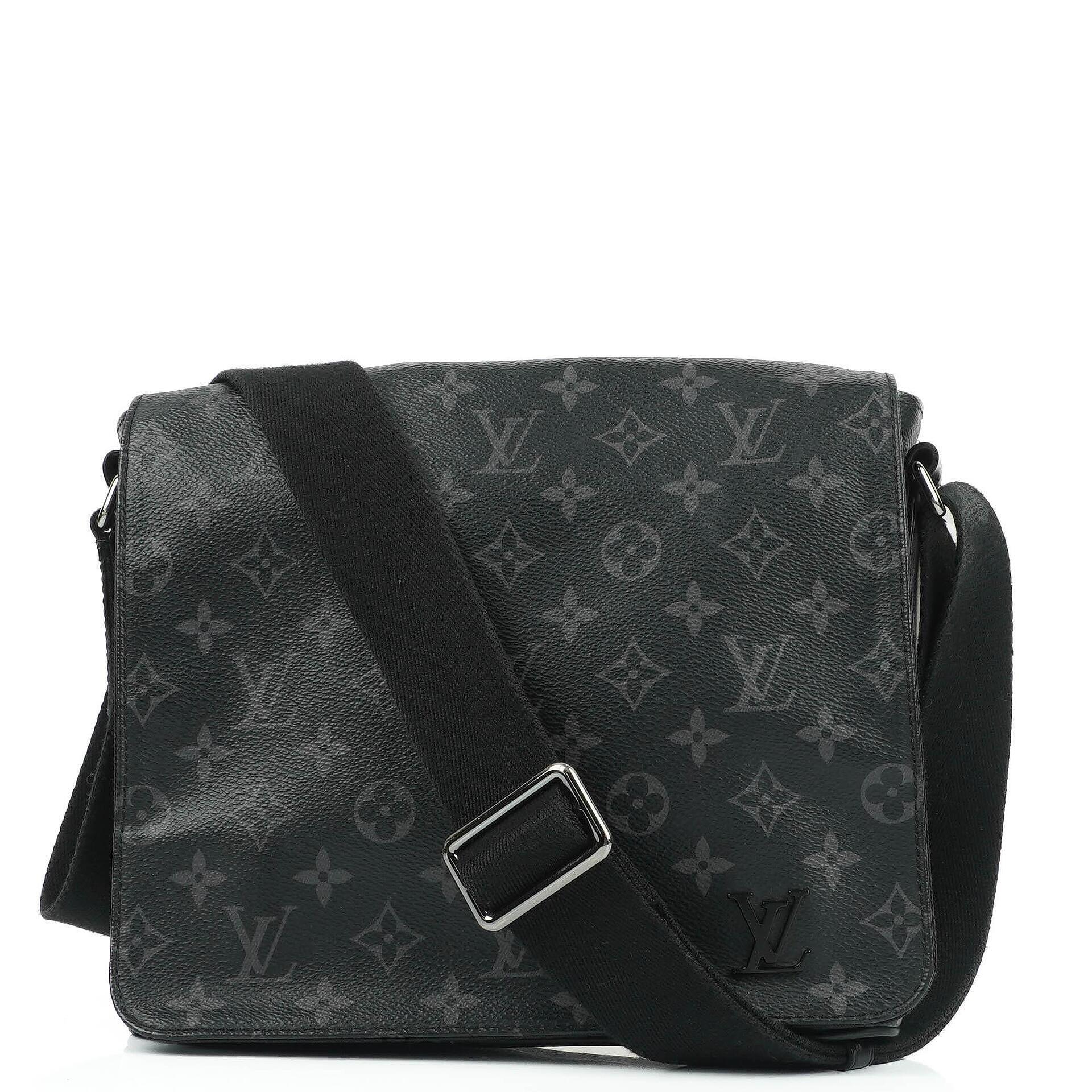 Louis Vuitton District PM Monogram Eclipse Messenger Bag