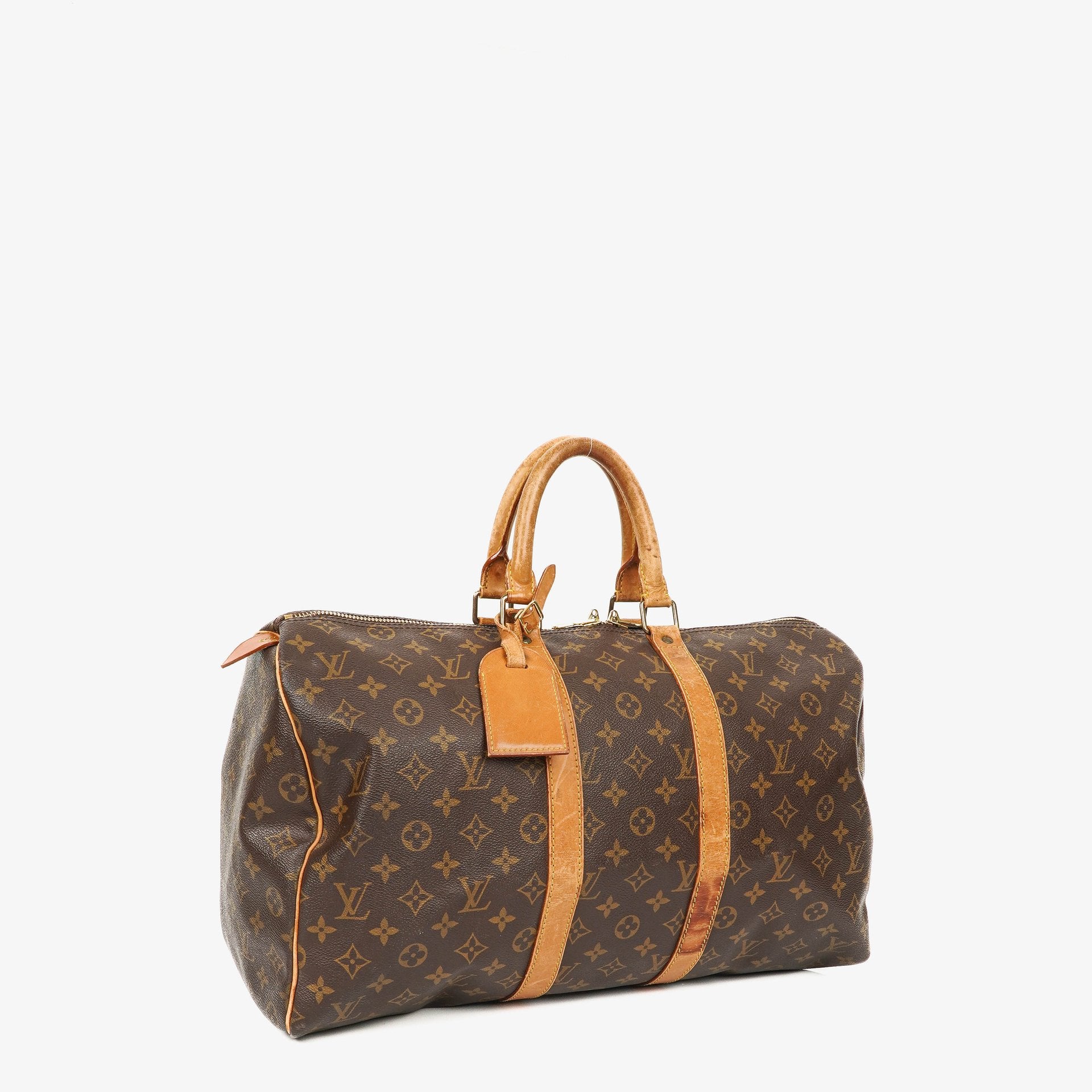 Louis Vuitton Keepall 45 Travel Bag in Monogram Canvas