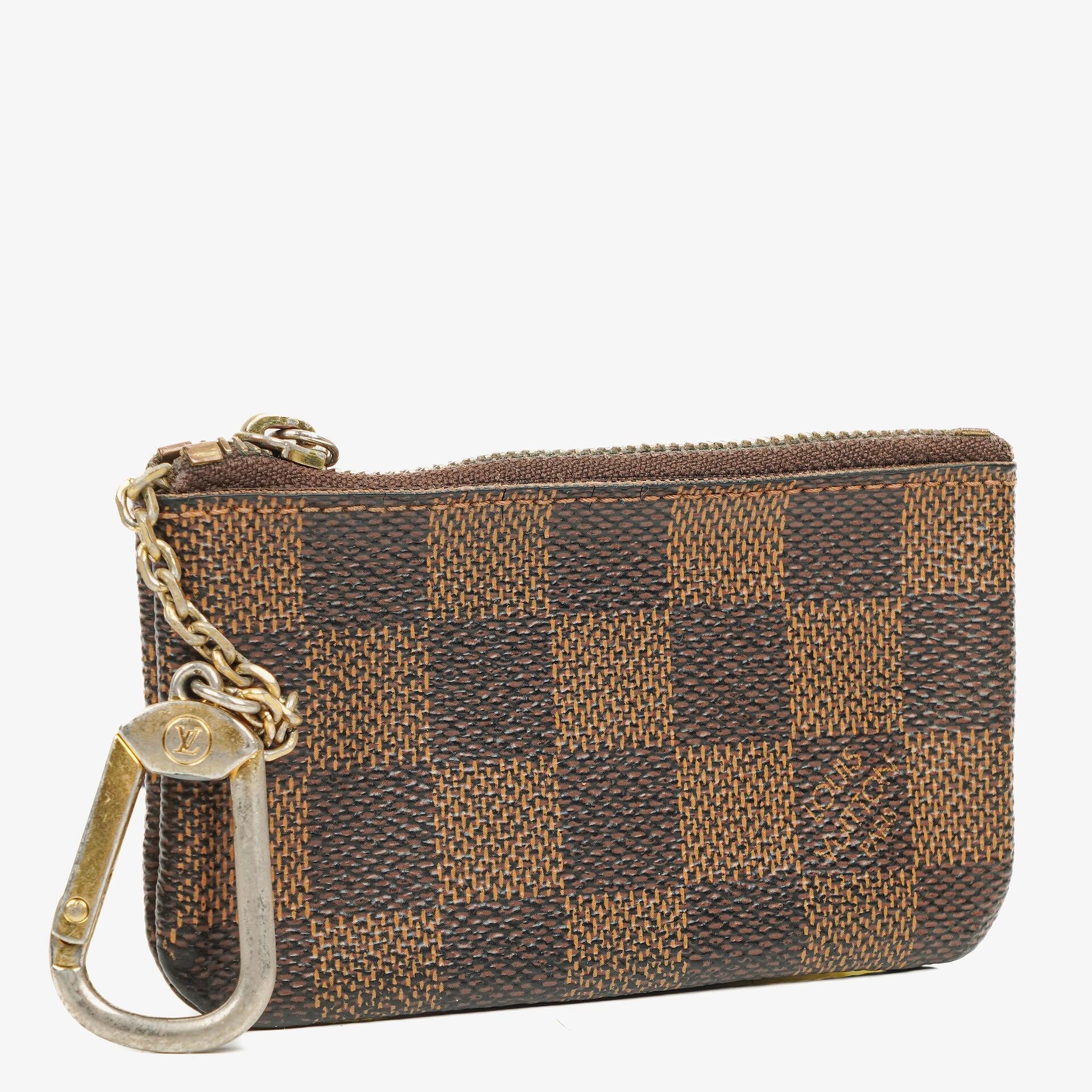 Louis Vuitton Key Pouch Damier Ebene