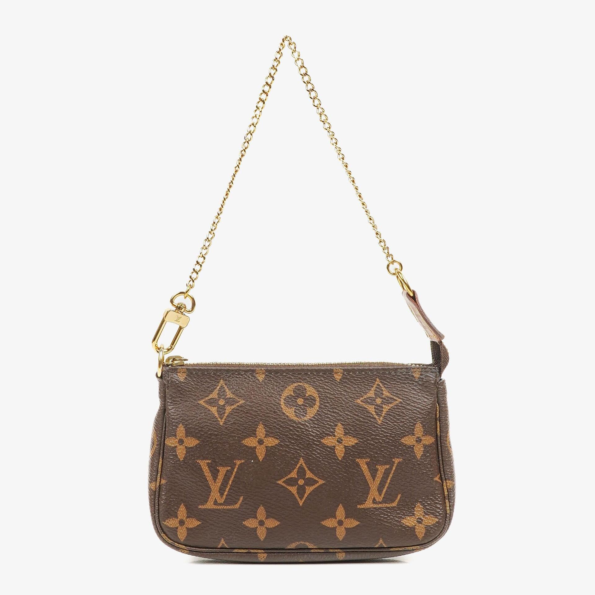 Louis Vuitton Mini Pochette Accessories Monogram Canvas