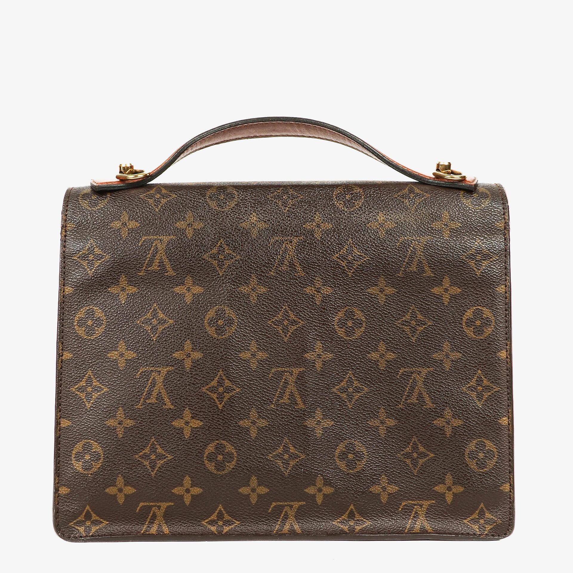 Louis Vuitton Monceau 28 Monogram Canvas Bag