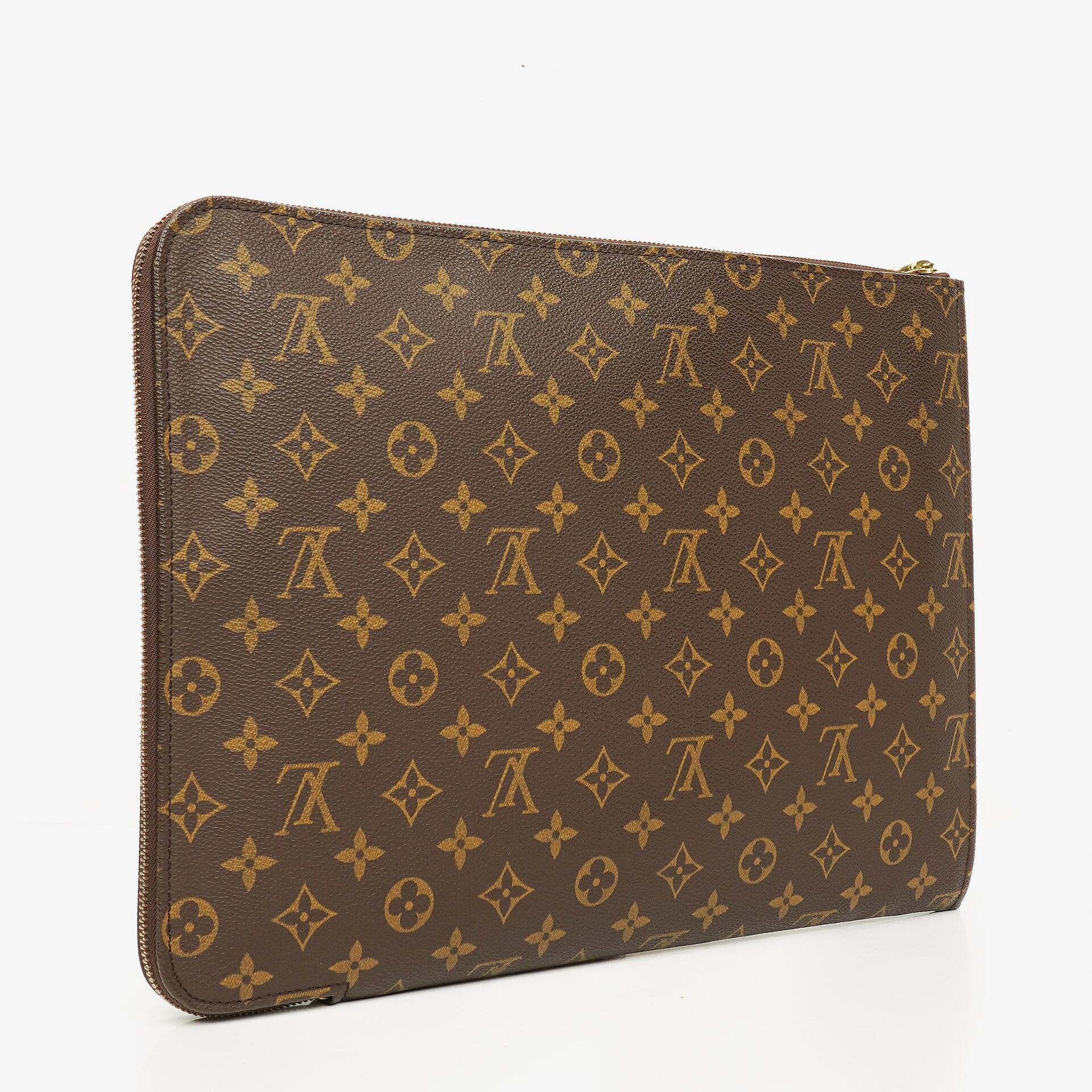 Louis Vuitton Monogram Canvas Poche Documents Portfolio Case