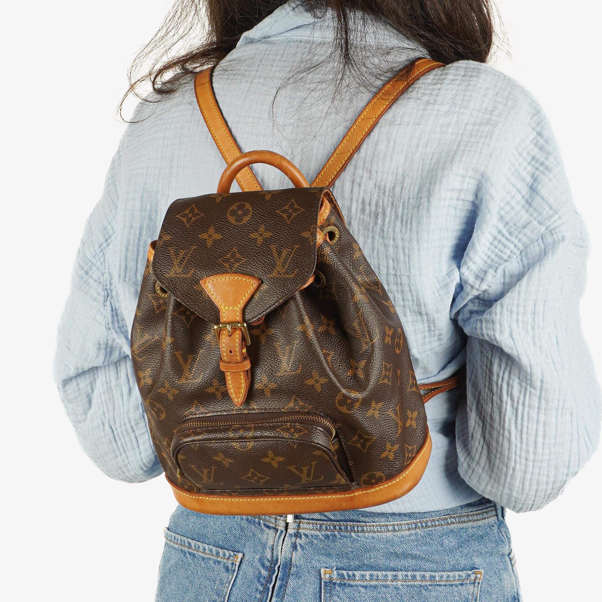 Louis Vuitton Montsouris Vintage PM Monogram Canvas Backpack