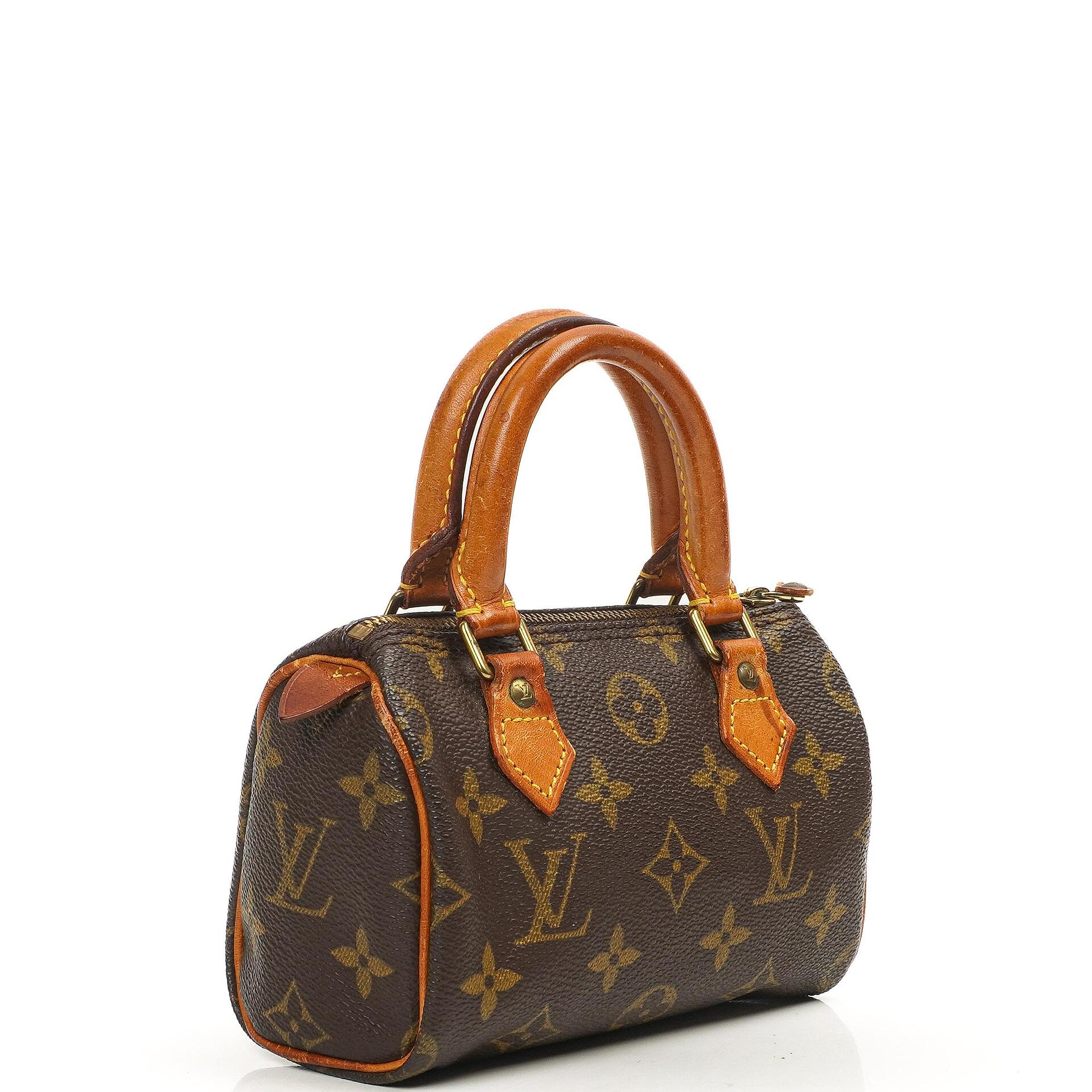 Louis Vuitton Nano Speedy Monogram Canvas Mini Bag