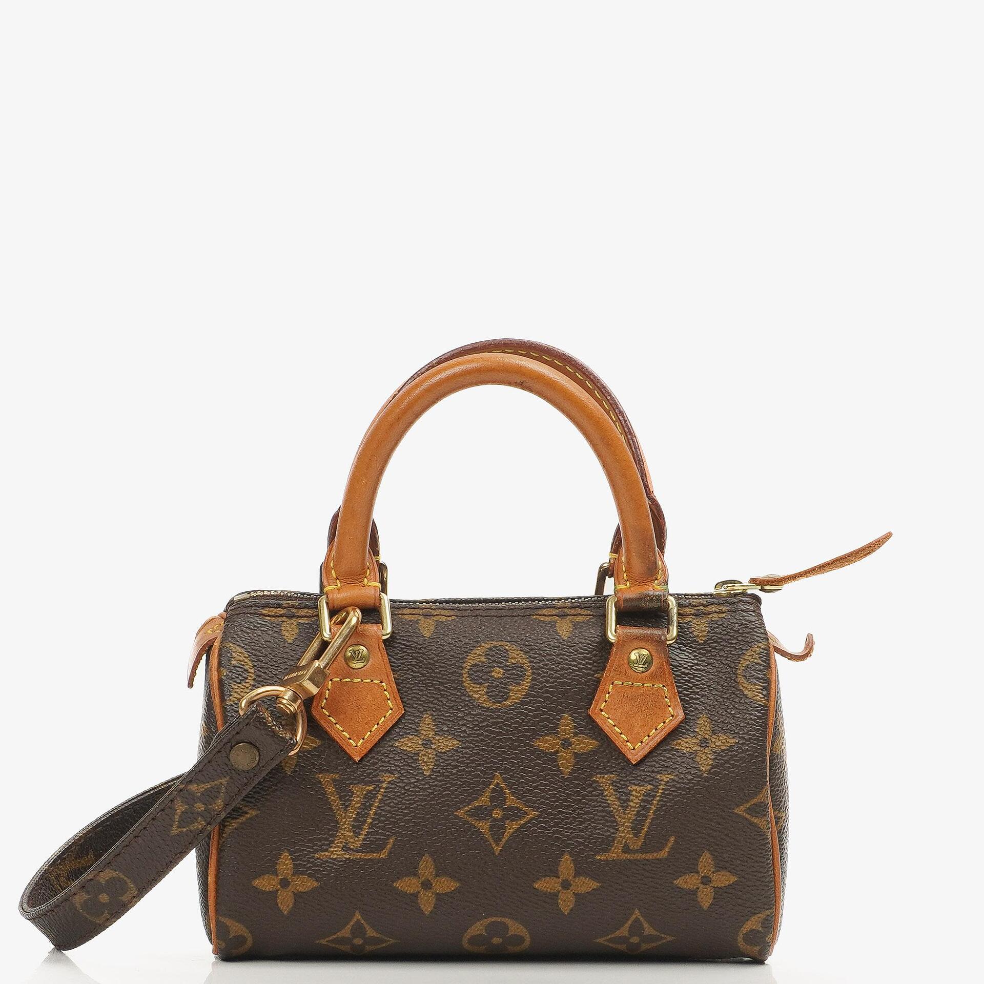 Louis Vuitton Nano Speedy Monogram Canvas Mini Bag