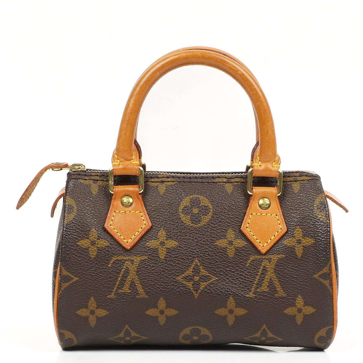 Louis Vuitton Nano Speedy Monogram Canvas Mini Bag