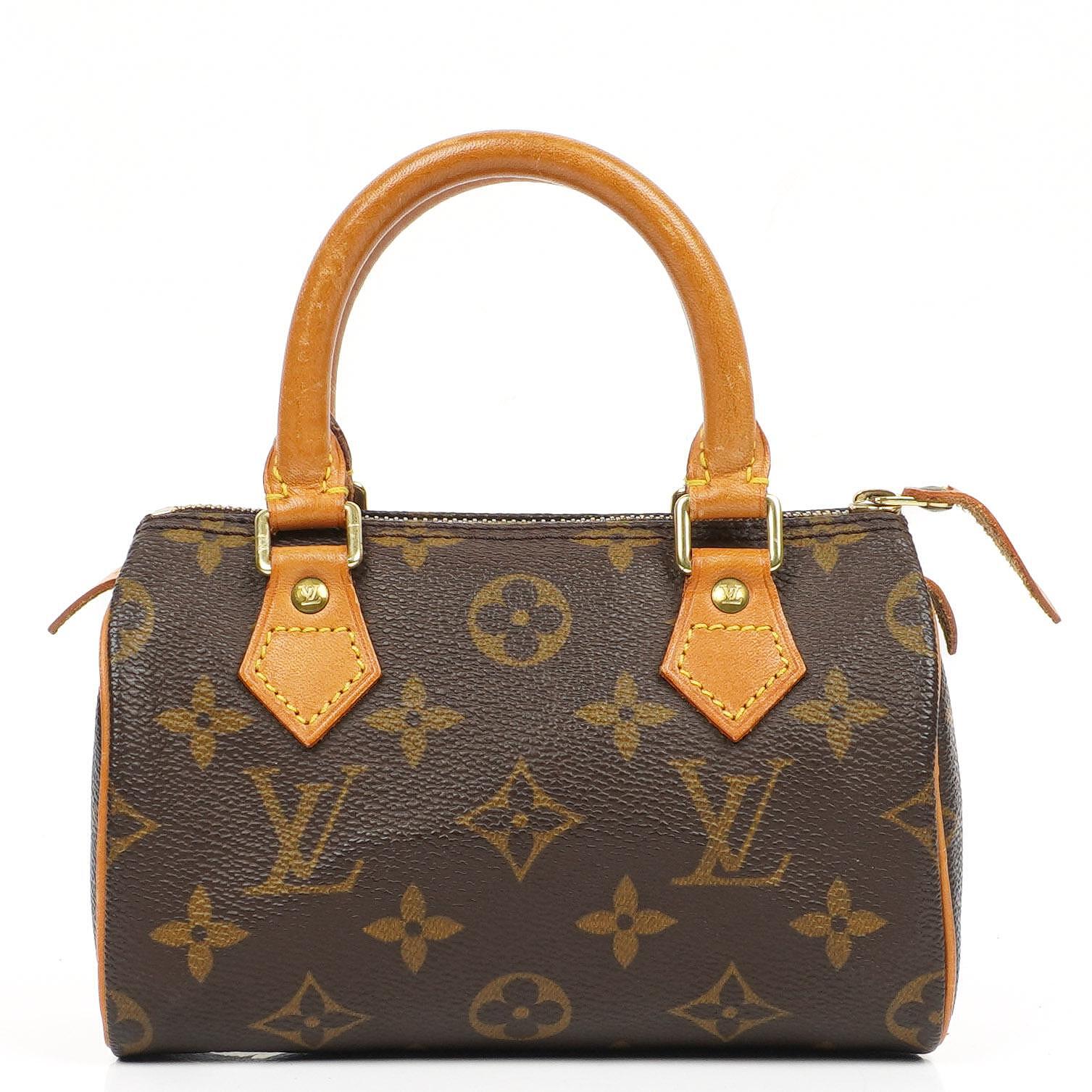 Louis Vuitton Nano Speedy Monogram Canvas Mini Bag