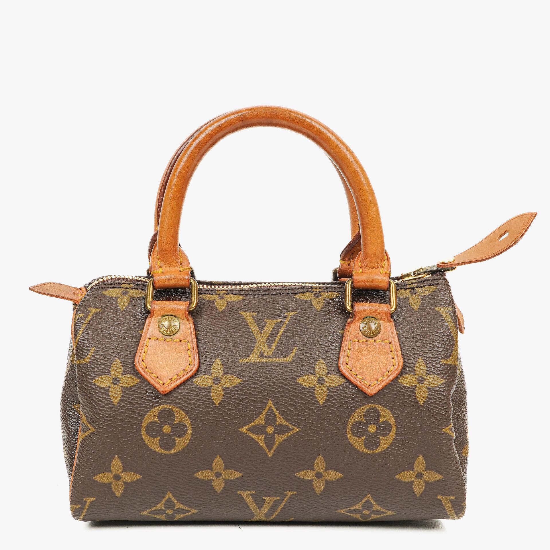 Louis Vuitton Nano Speedy Monogram Canvas Mini Bag