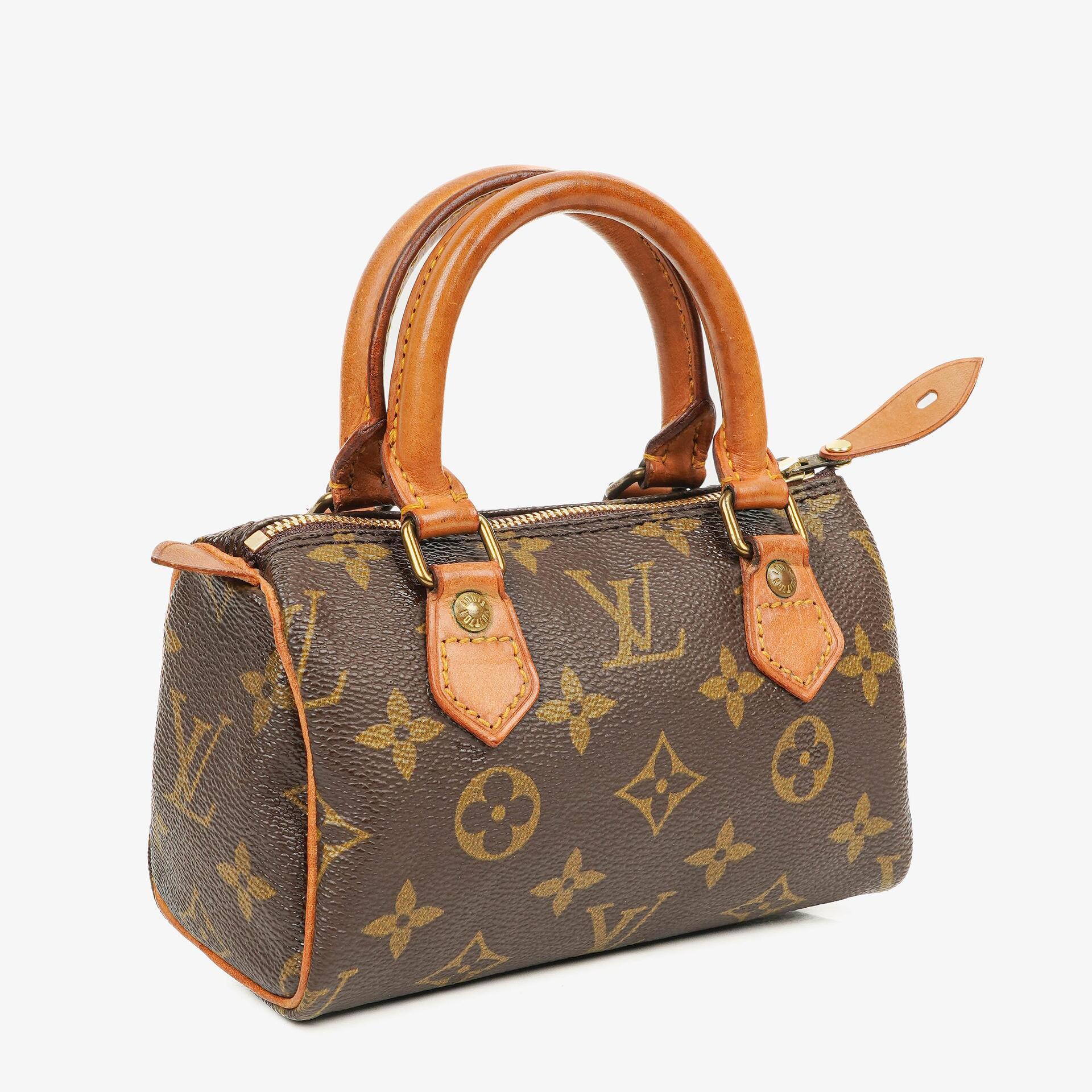 Louis Vuitton Nano Speedy Monogram Canvas Mini Bag