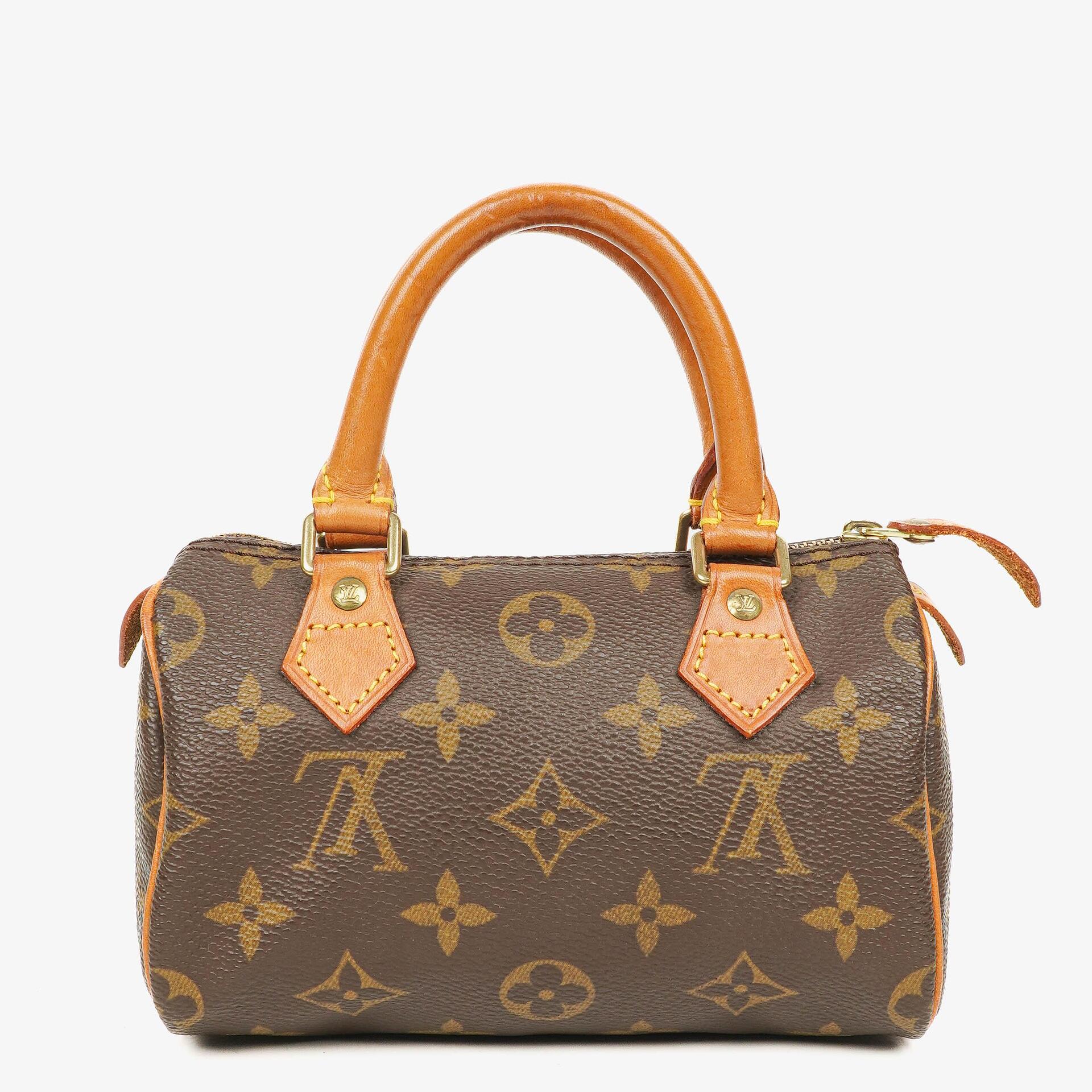 Louis Vuitton Nano Speedy Monogram Canvas Mini Bag