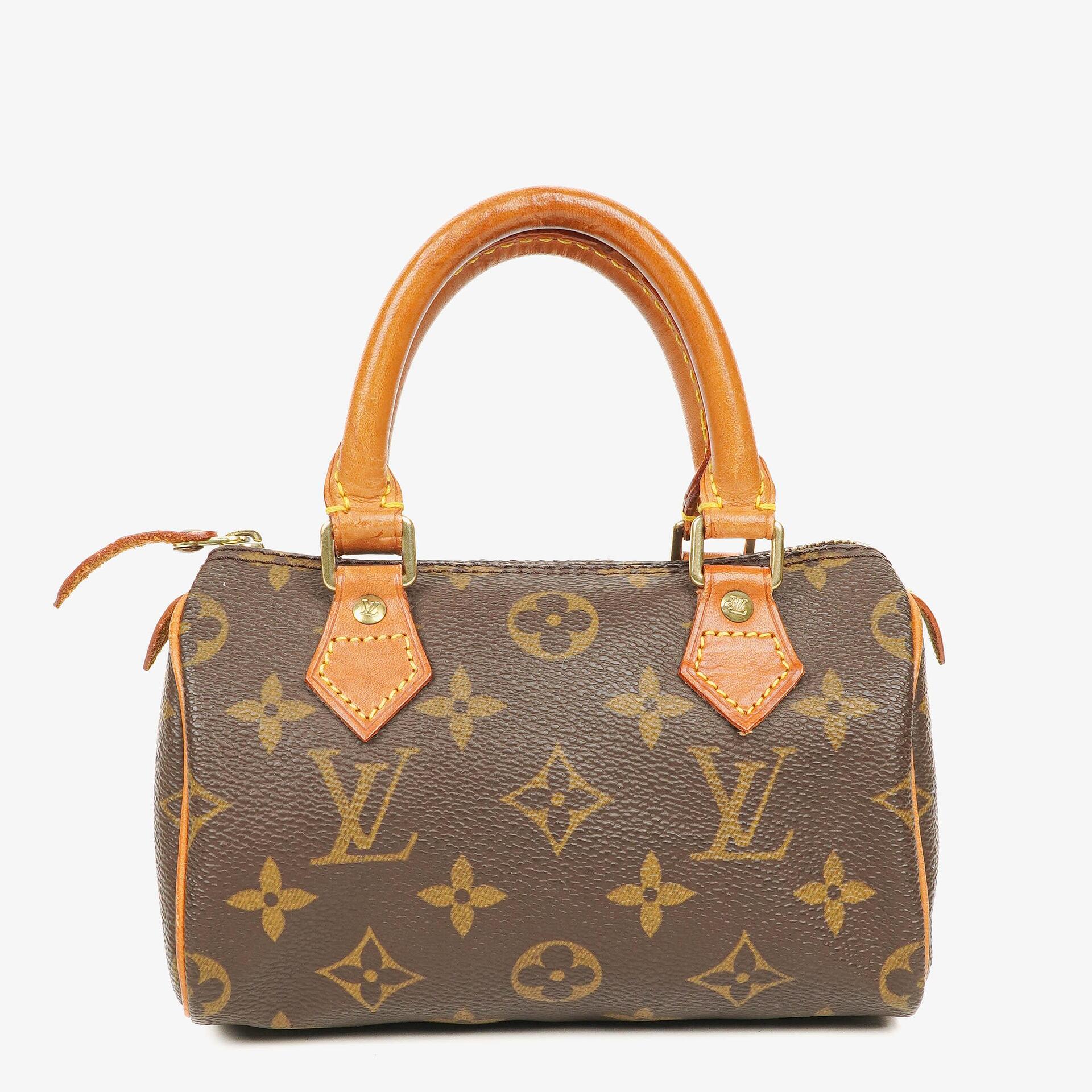 Louis Vuitton Nano Speedy Monogram Canvas Mini Bag
