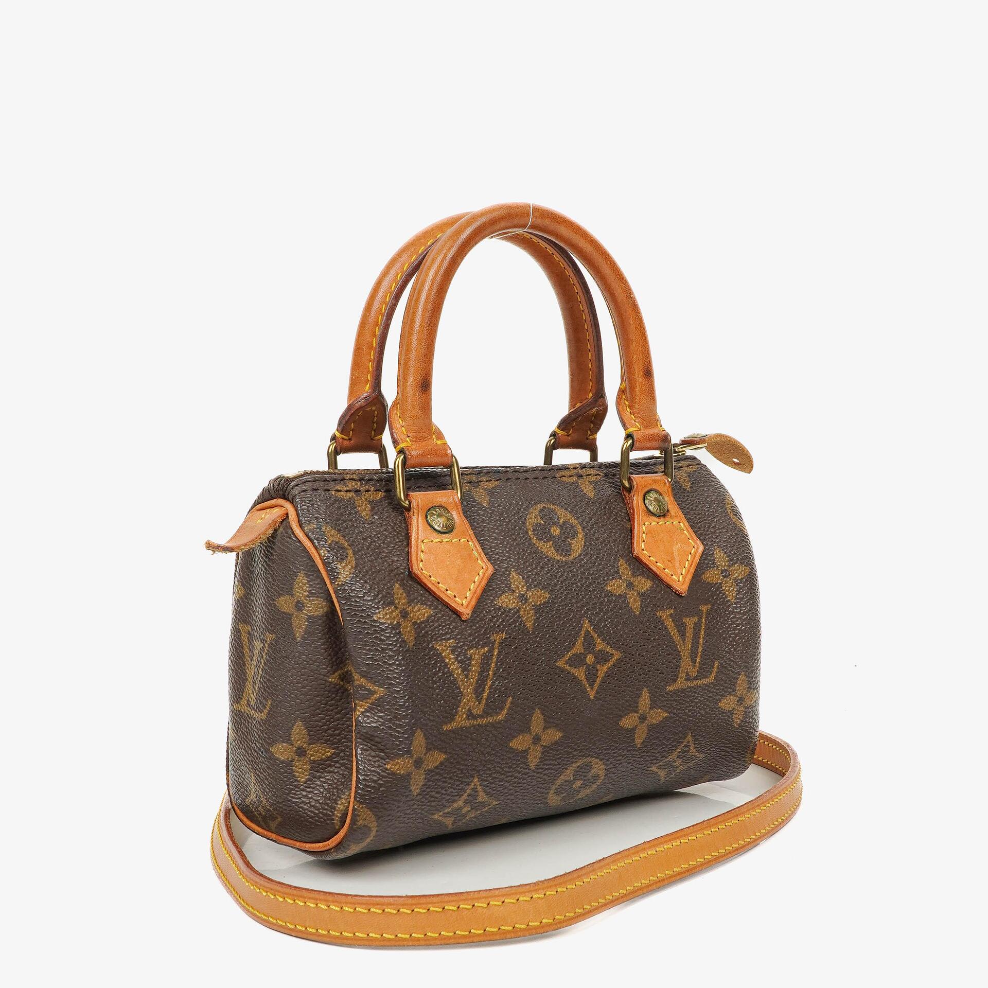 Louis Vuitton Nano Speedy Monogram Canvas Mini Bag