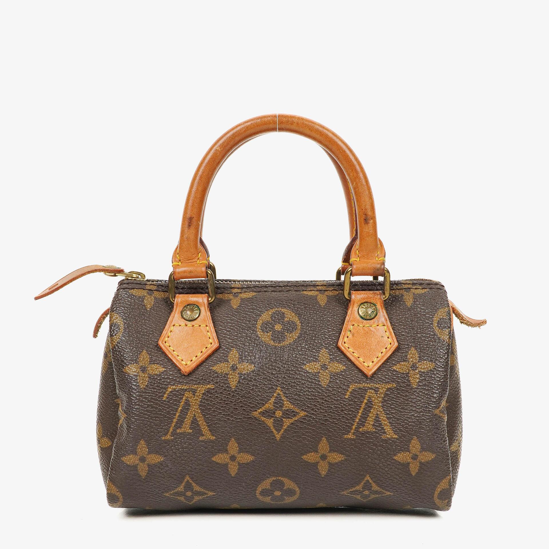 Louis Vuitton Nano Speedy Monogram Canvas Mini Bag