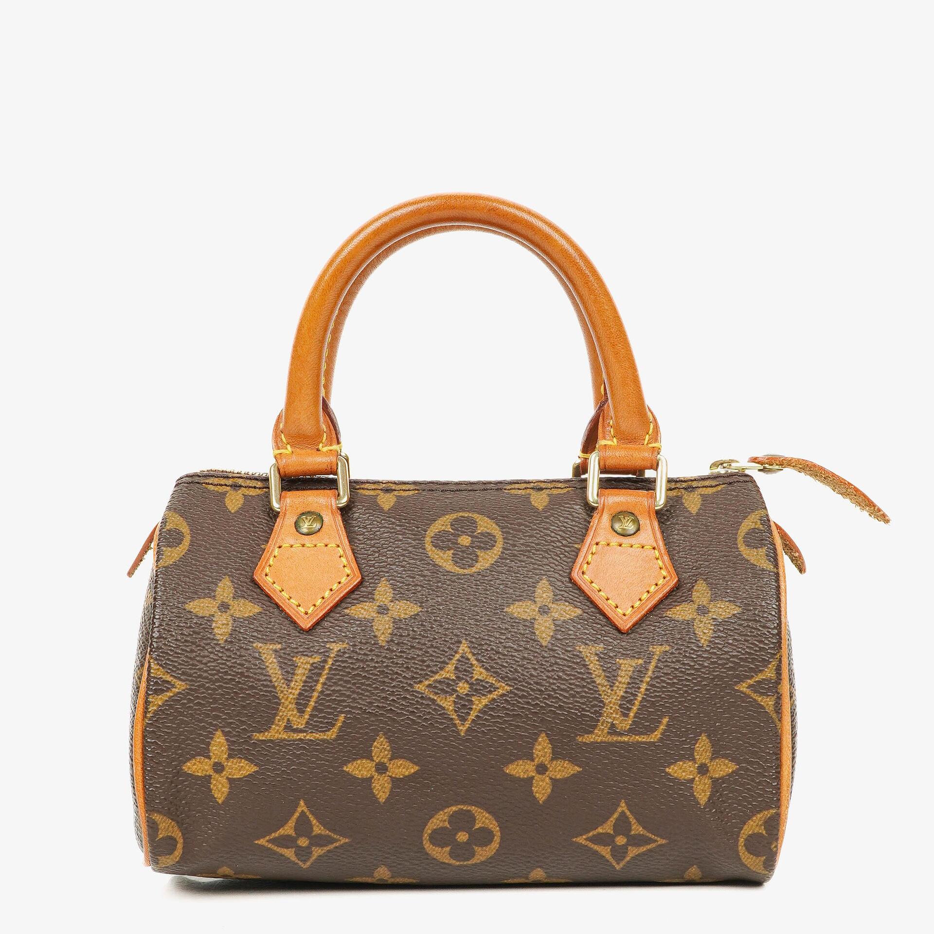 Louis Vuitton Nano Speedy Monogram Canvas Mini Bag