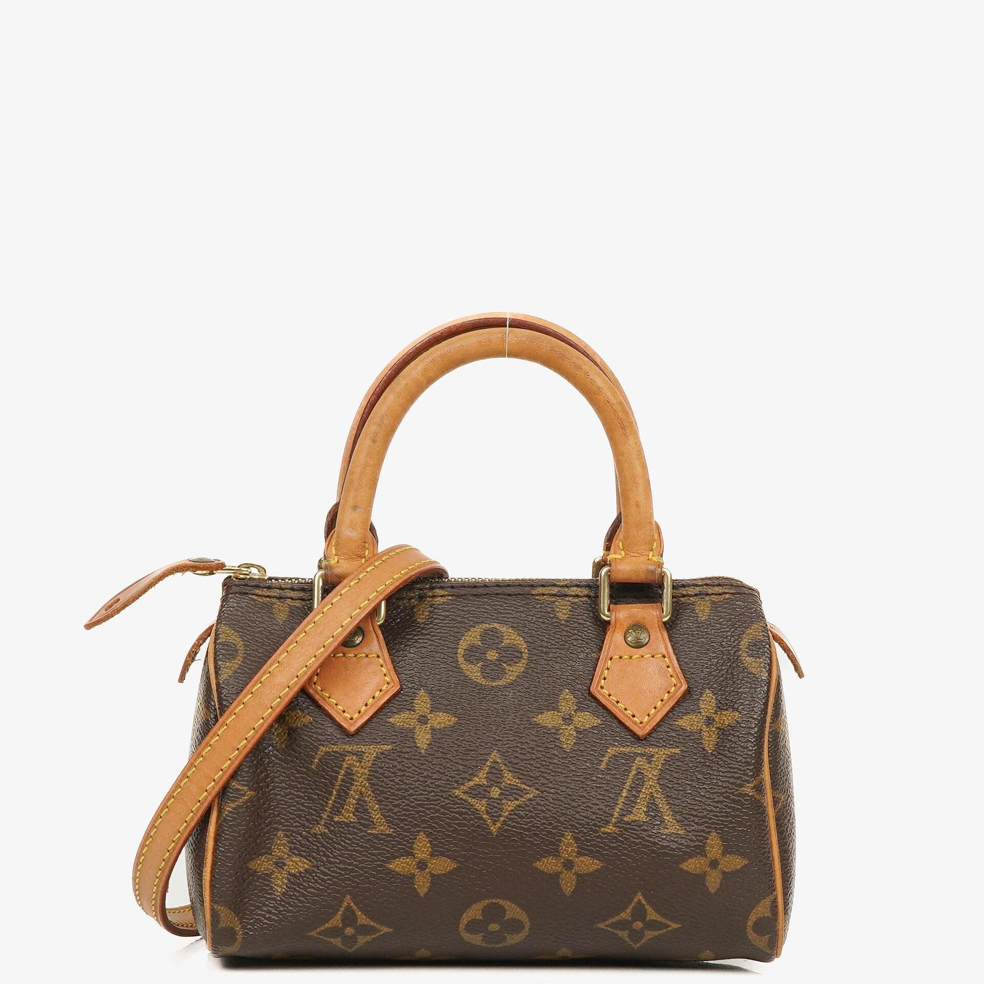 Louis Vuitton Nano Speedy Monogram Canvas Mini Bag
