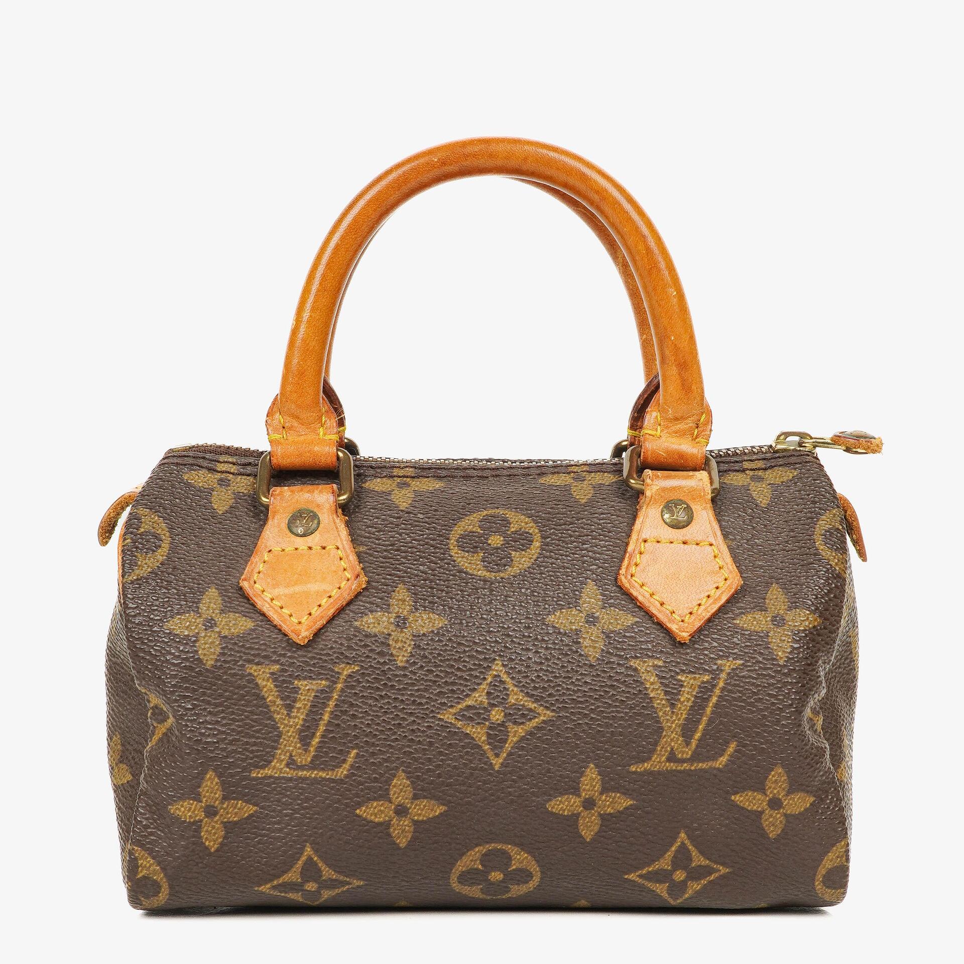 Louis Vuitton Nano Speedy Monogram Canvas Mini Bag