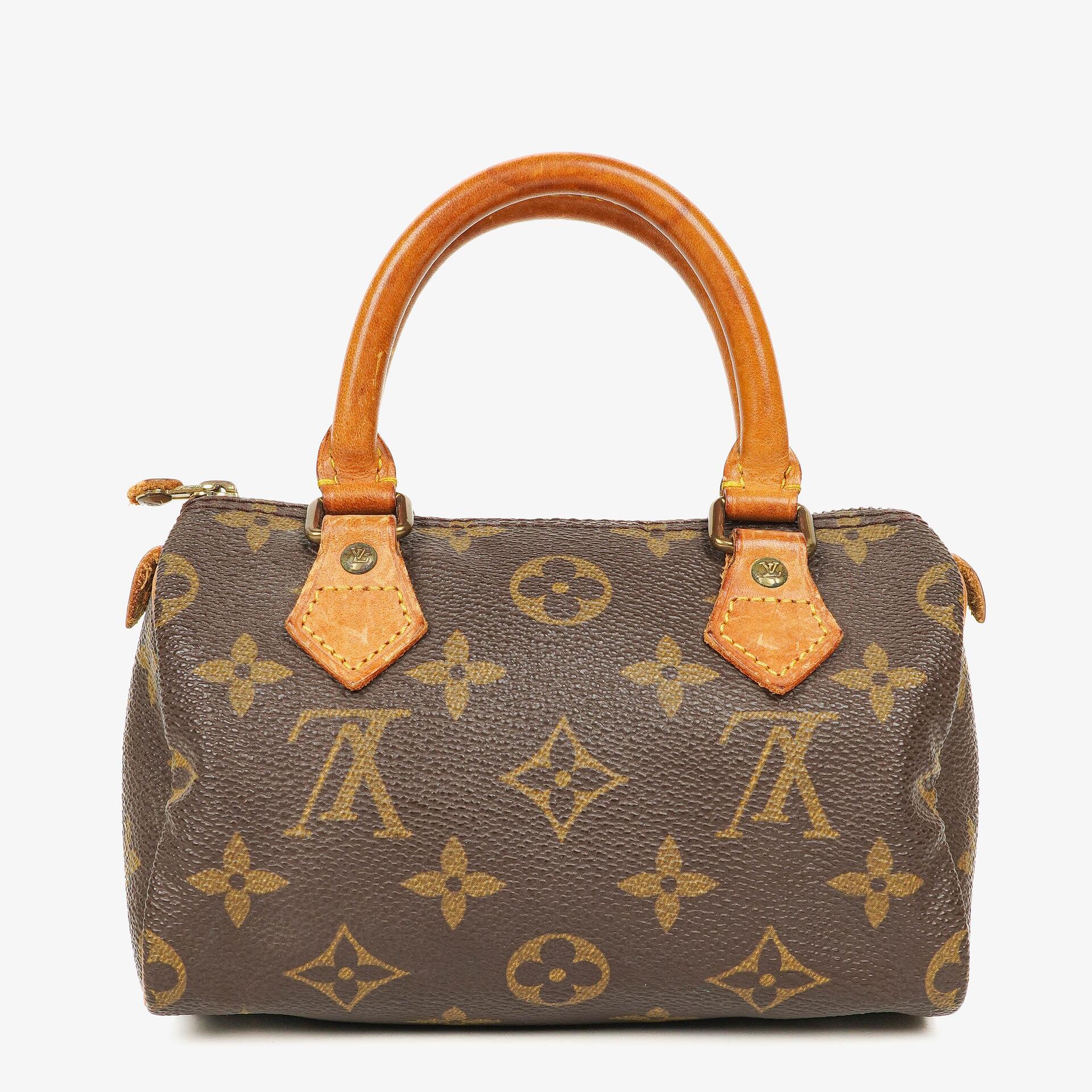 Louis Vuitton Nano Speedy Monogram Canvas Mini Bag