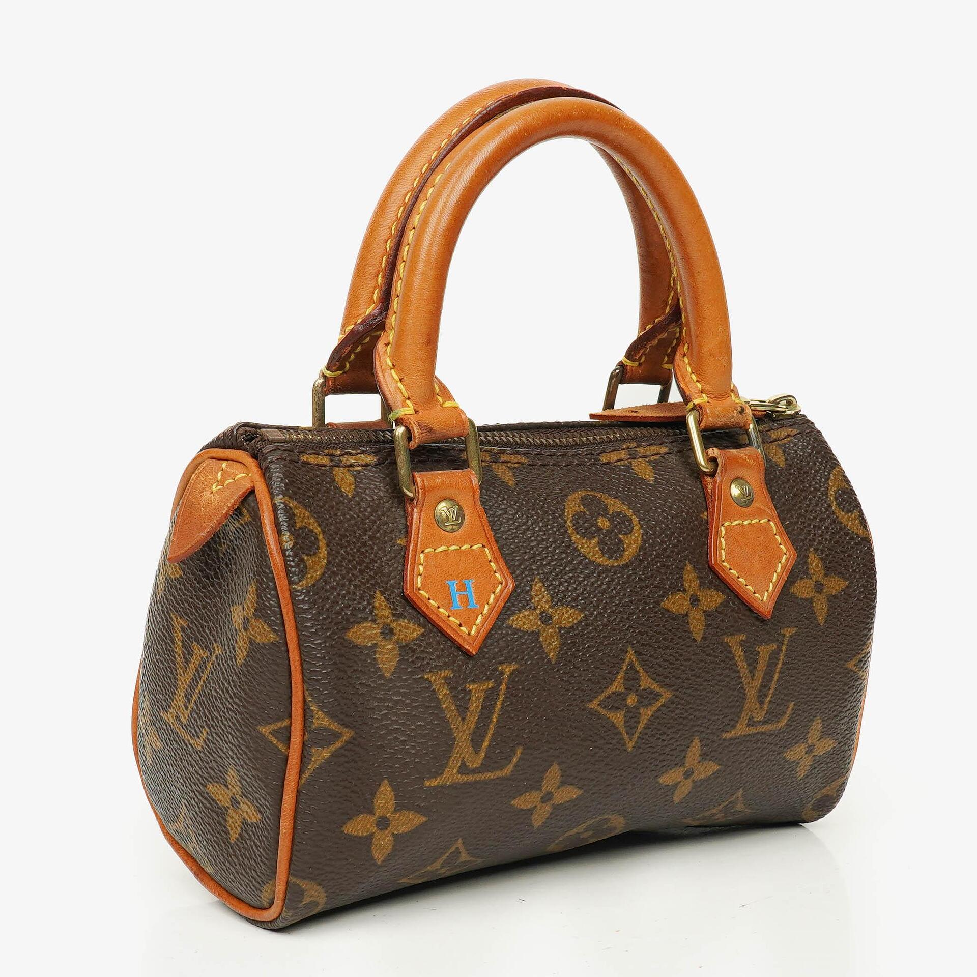 Louis Vuitton Nano Speedy Monogram Canvas Mini Bag