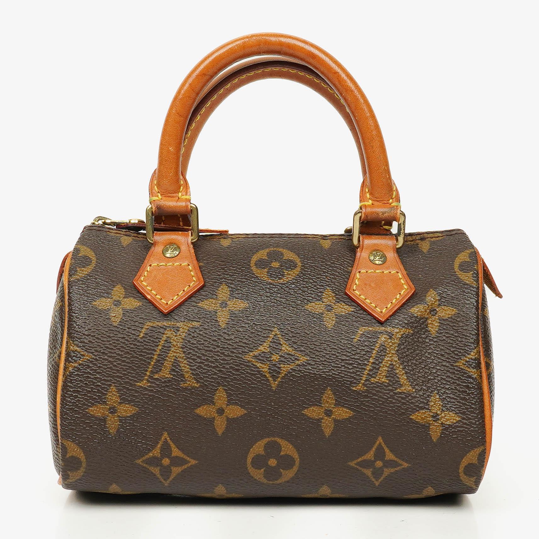 Louis Vuitton Nano Speedy Monogram Canvas Mini Bag