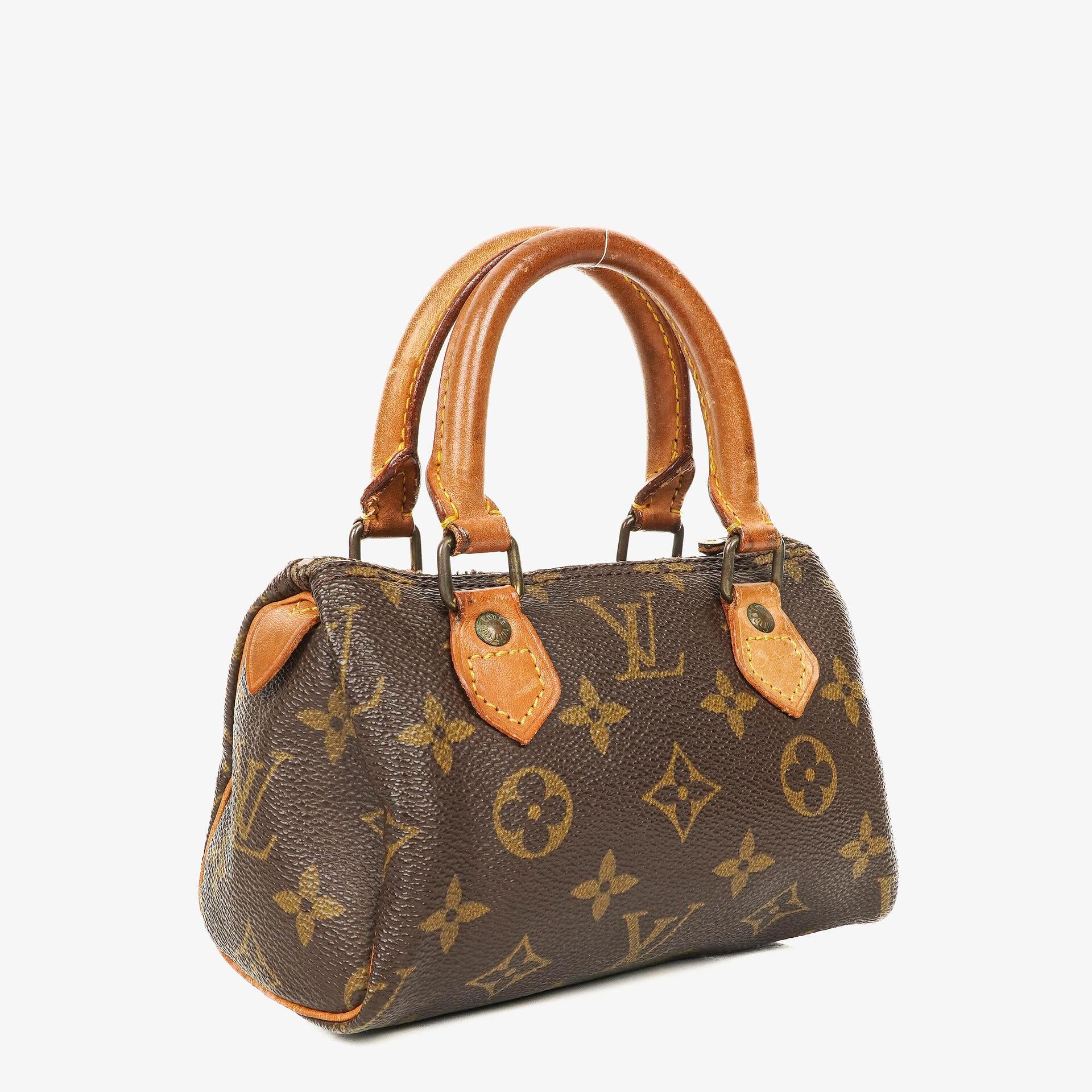 Louis Vuitton Nano Speedy Monogram Canvas Mini Bag