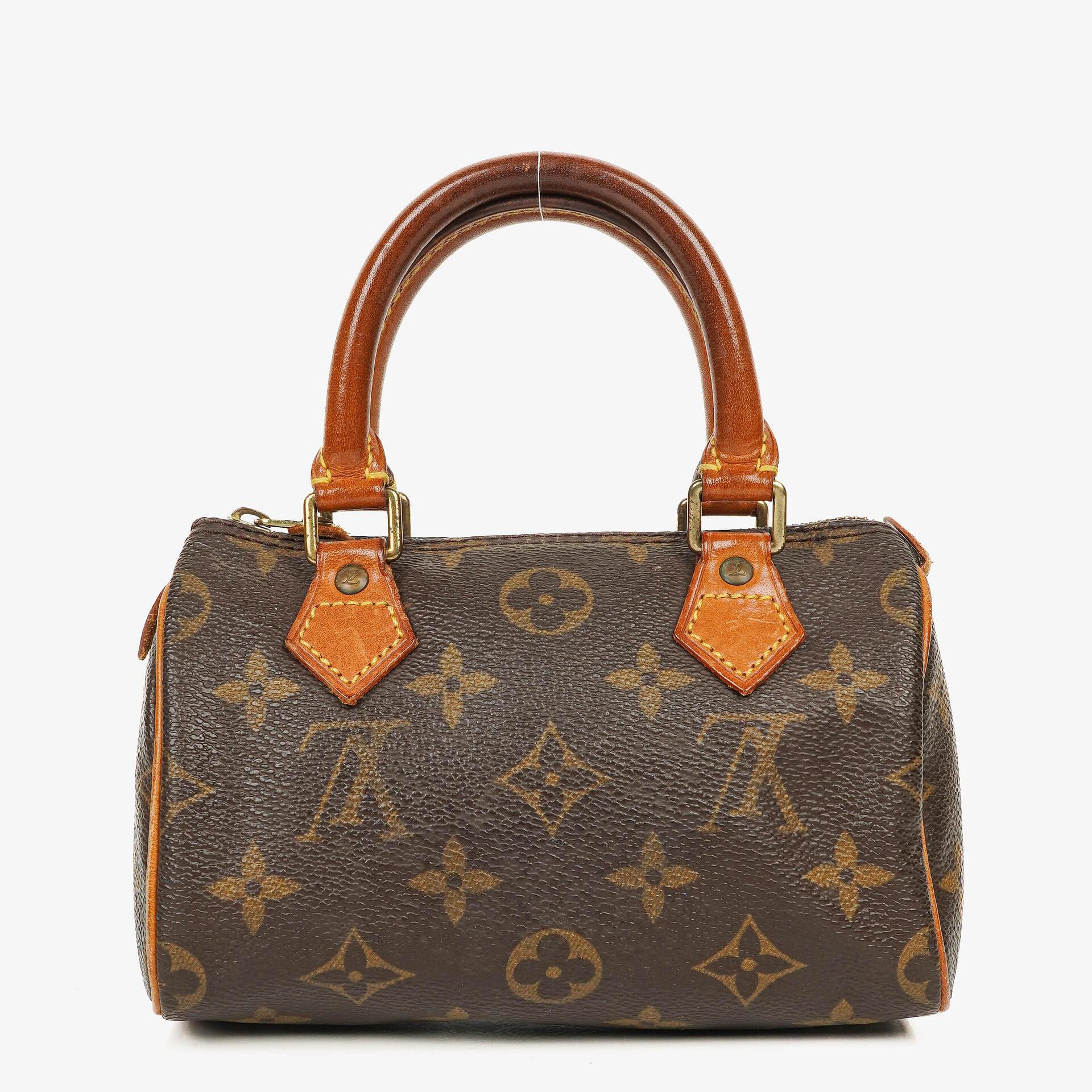 Louis Vuitton Nano Speedy Monogram Canvas Mini Bag