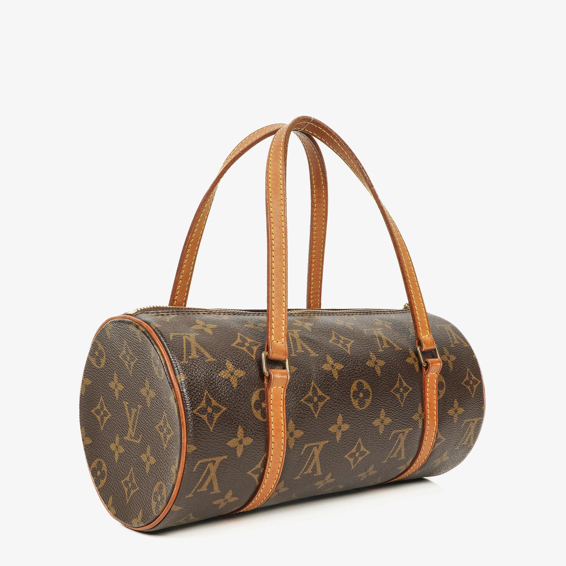 Louis Vuitton Papillon 25 Vintage Monogram Canvas Handbag