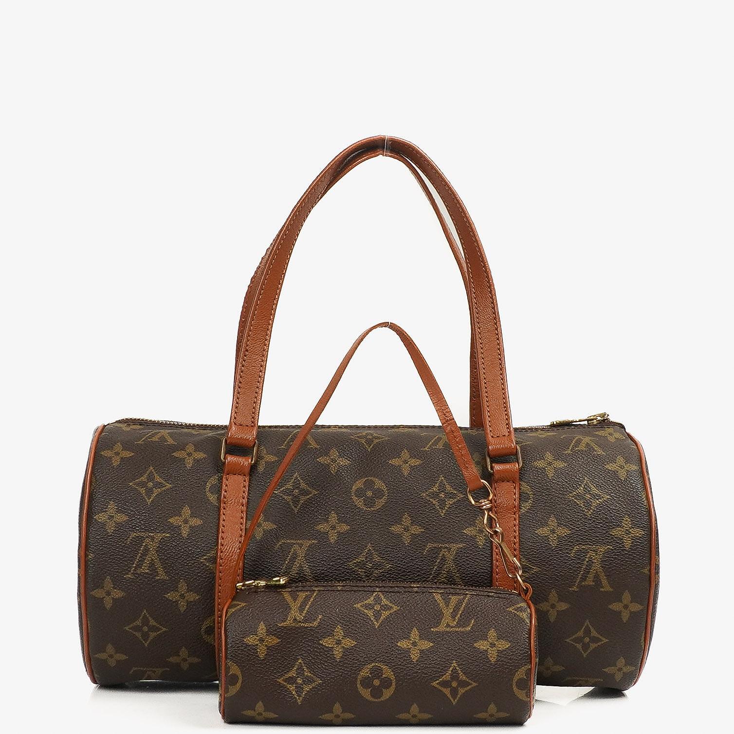 Louis Vuitton Papillon 30 Vintage Monogram Canvas Handbag