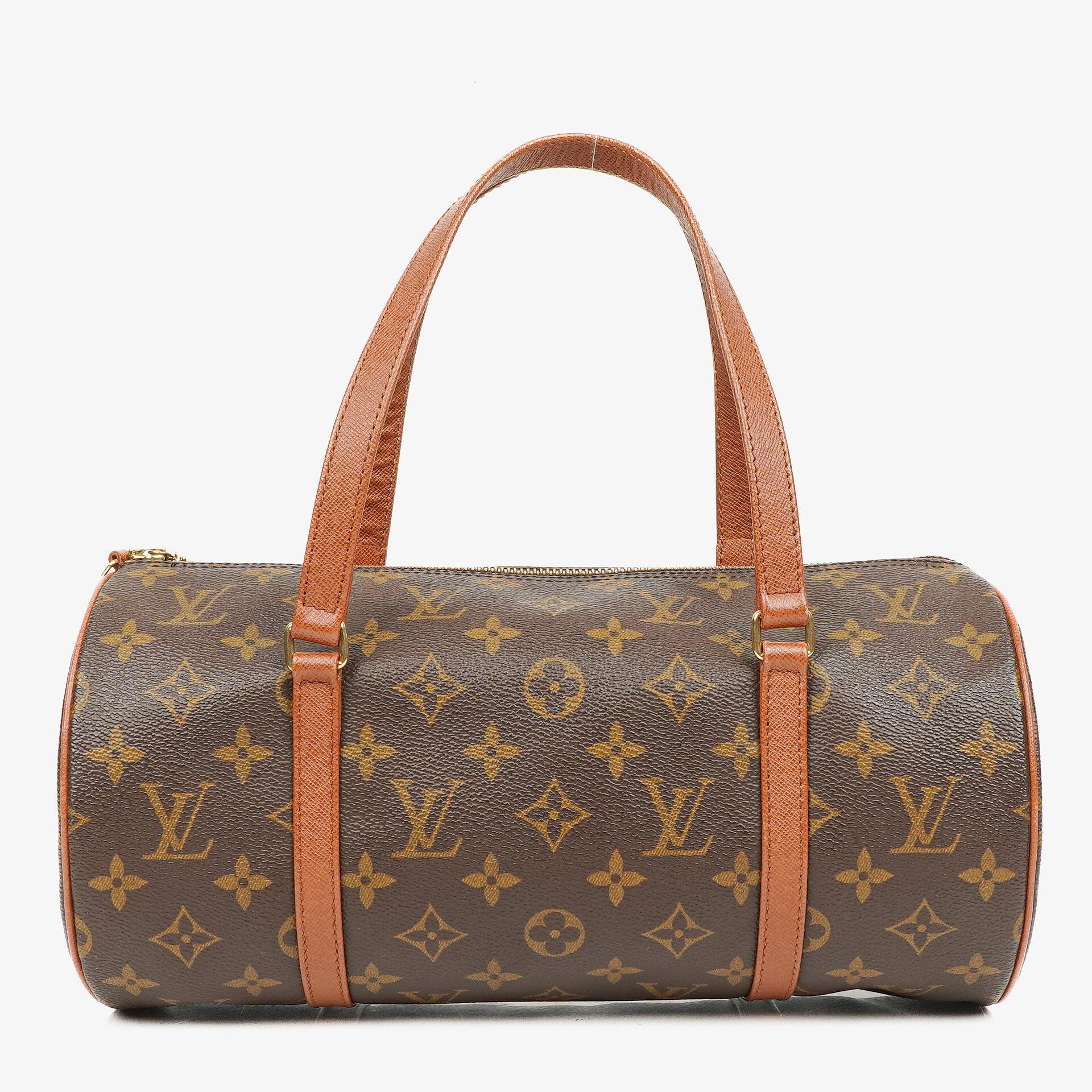 Louis Vuitton Papillon 30 Vintage Monogram Canvas Handbag