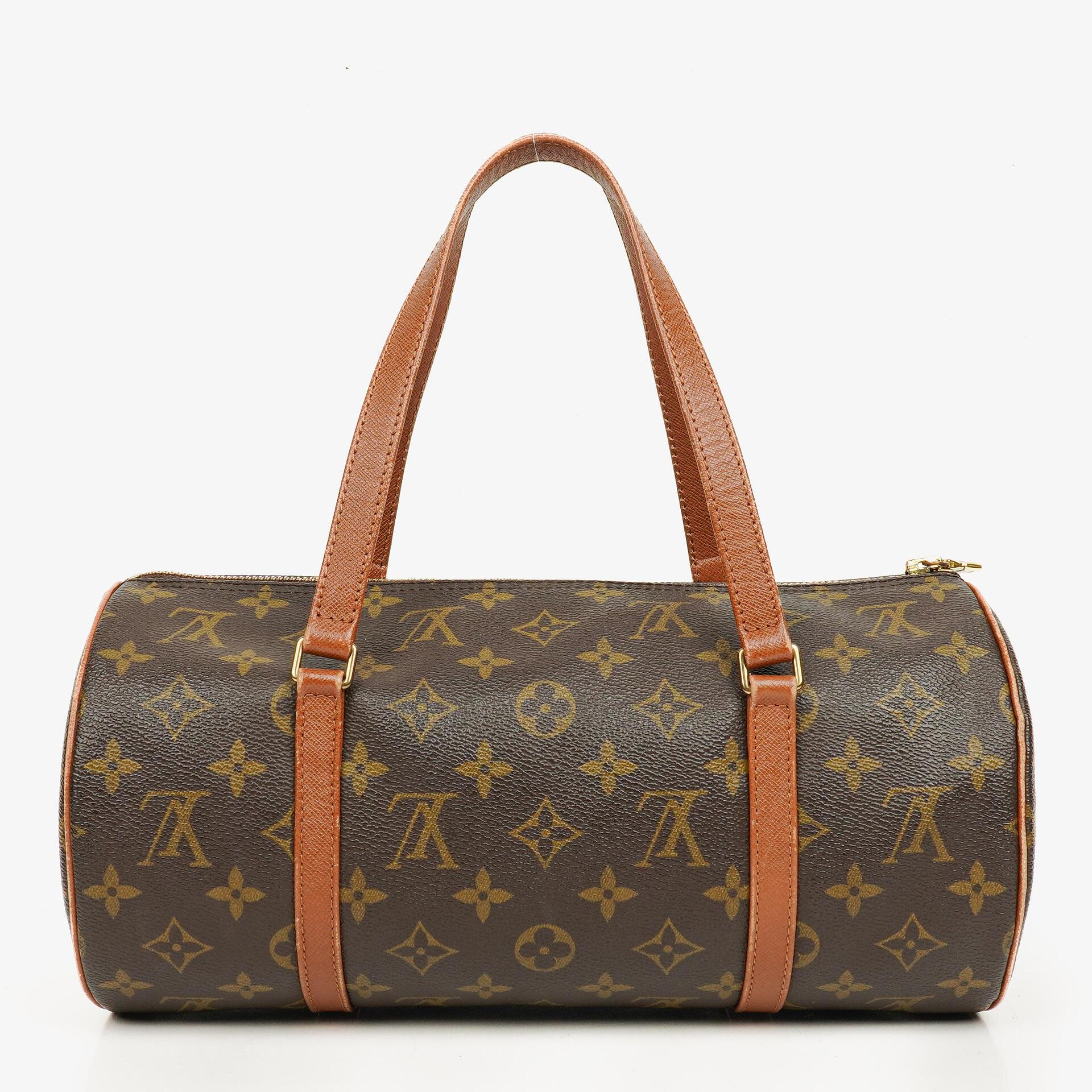 Louis Vuitton Papillon 30 Vintage Monogram Canvas Handbag