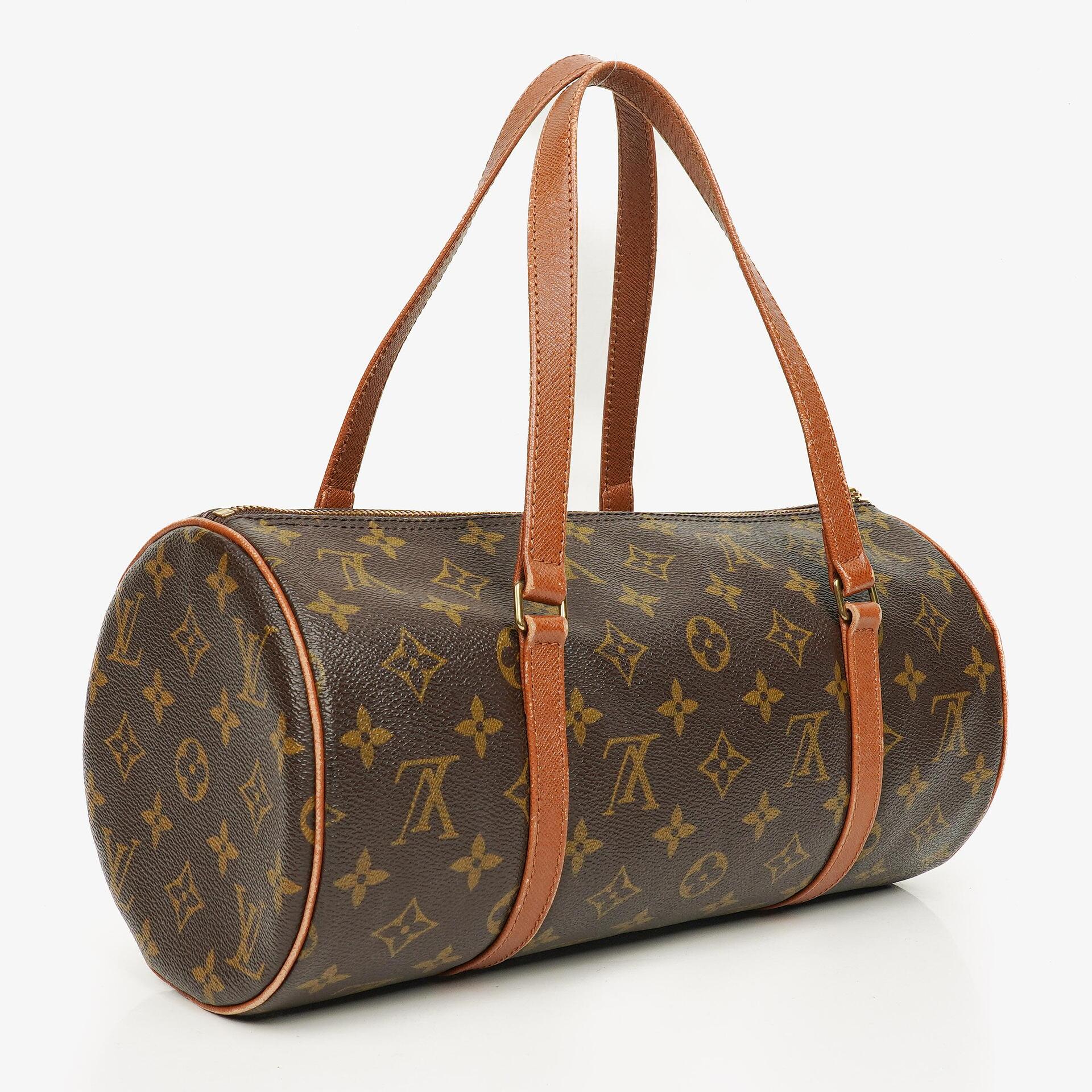 Louis Vuitton Papillon 30 Vintage Monogram Canvas Handbag