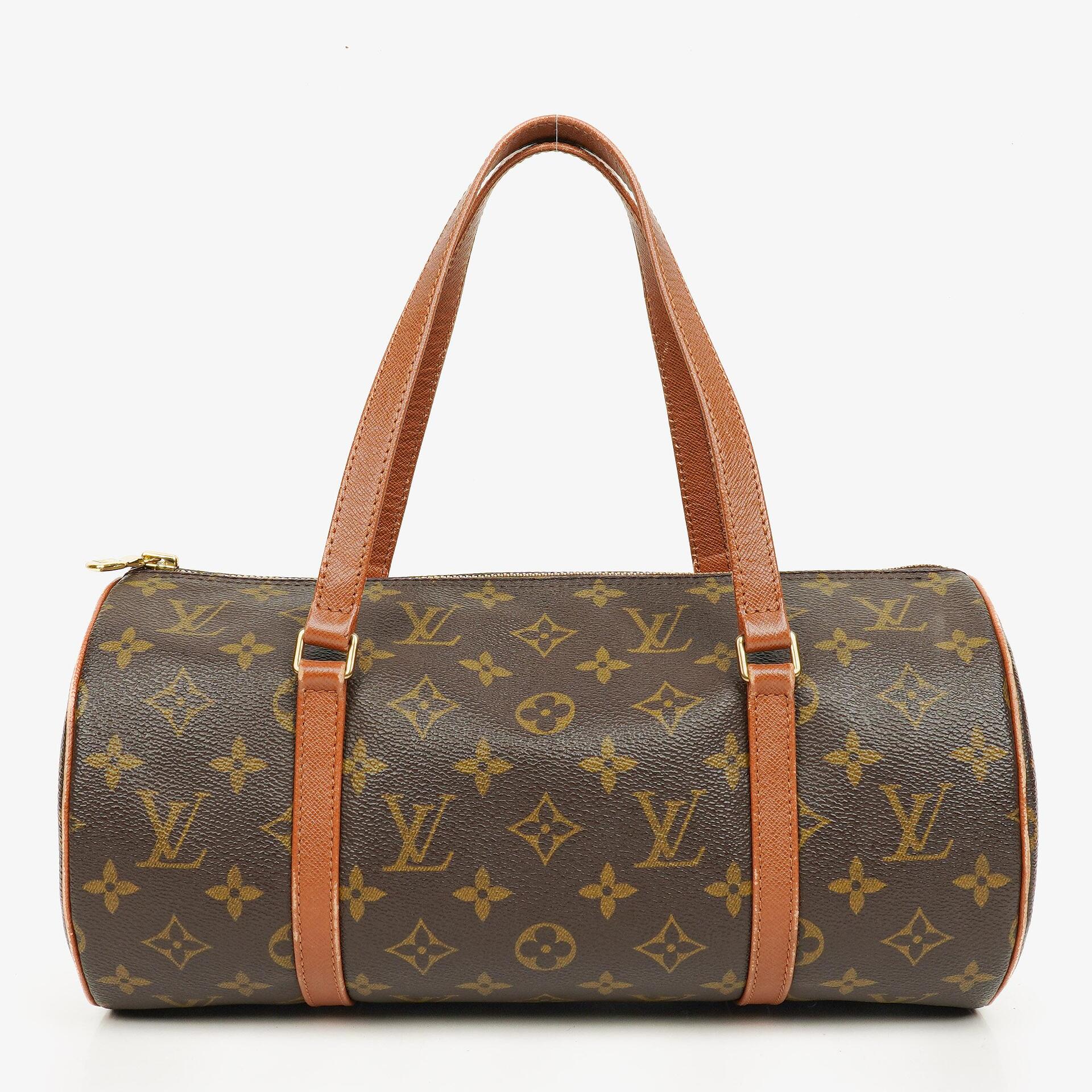 Louis Vuitton Papillon 30 Vintage Monogram Canvas Handbag