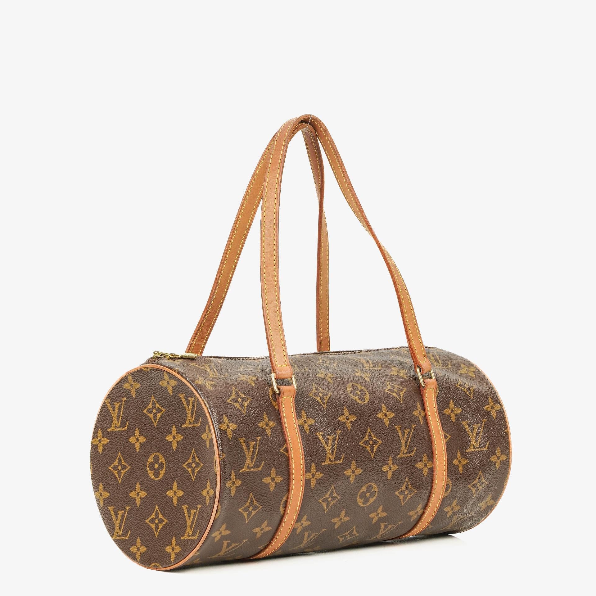 Louis Vuitton Papillon 30 Vintage Monogram Canvas Handbag