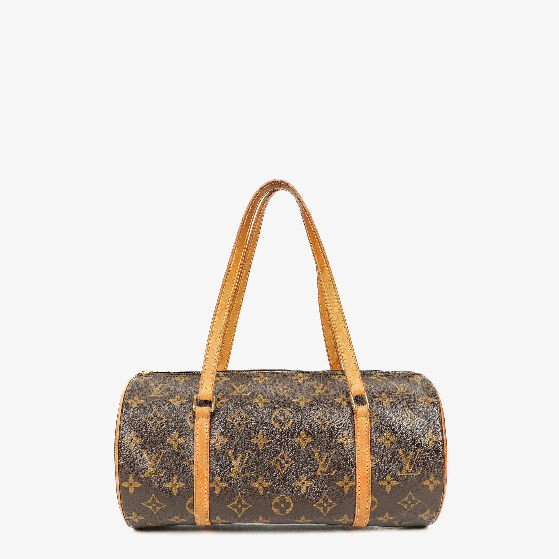 Louis Vuitton Papillon 30 Vintage Monogram Canvas Handbag