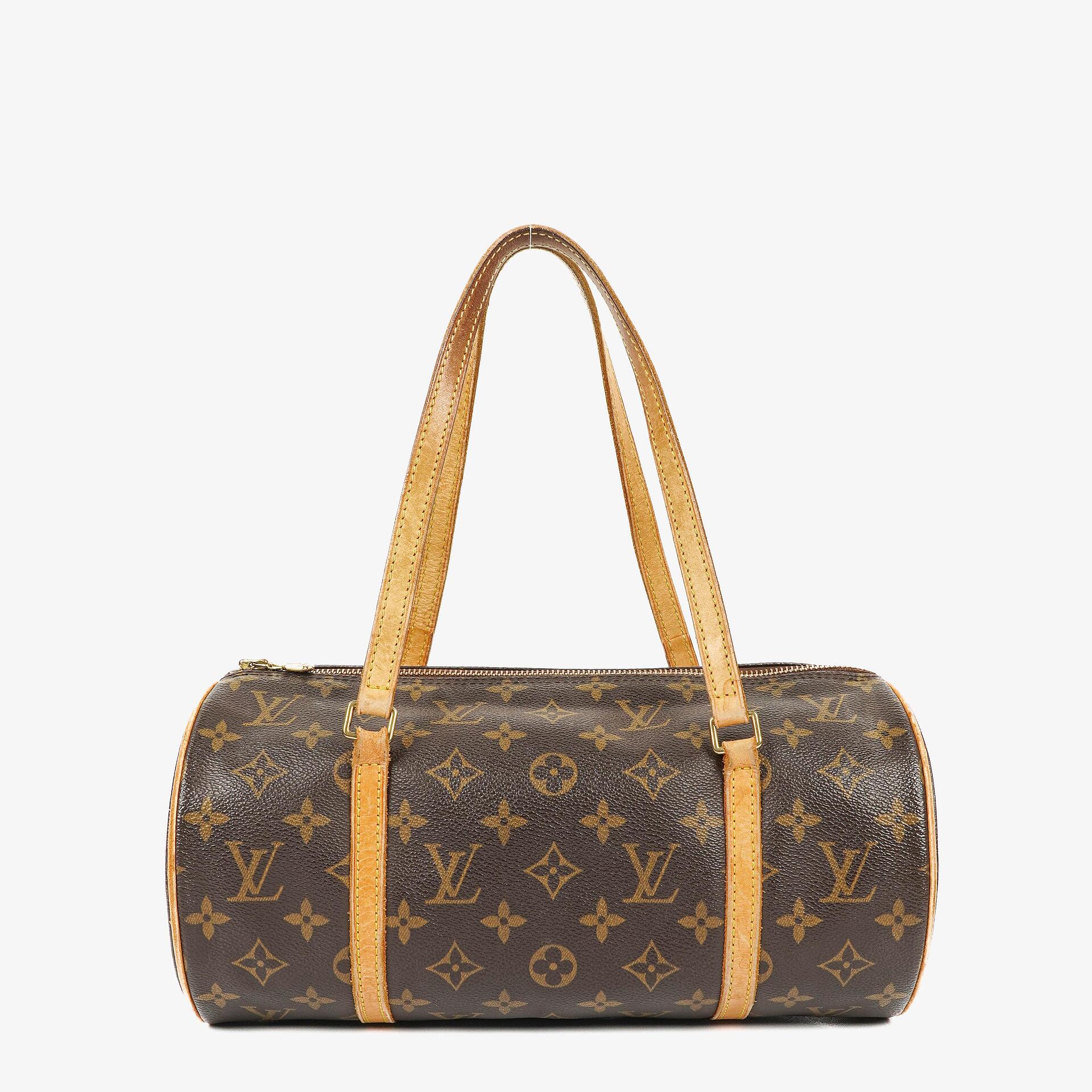 Louis Vuitton Papillon 30 Vintage Monogram Canvas Handbag